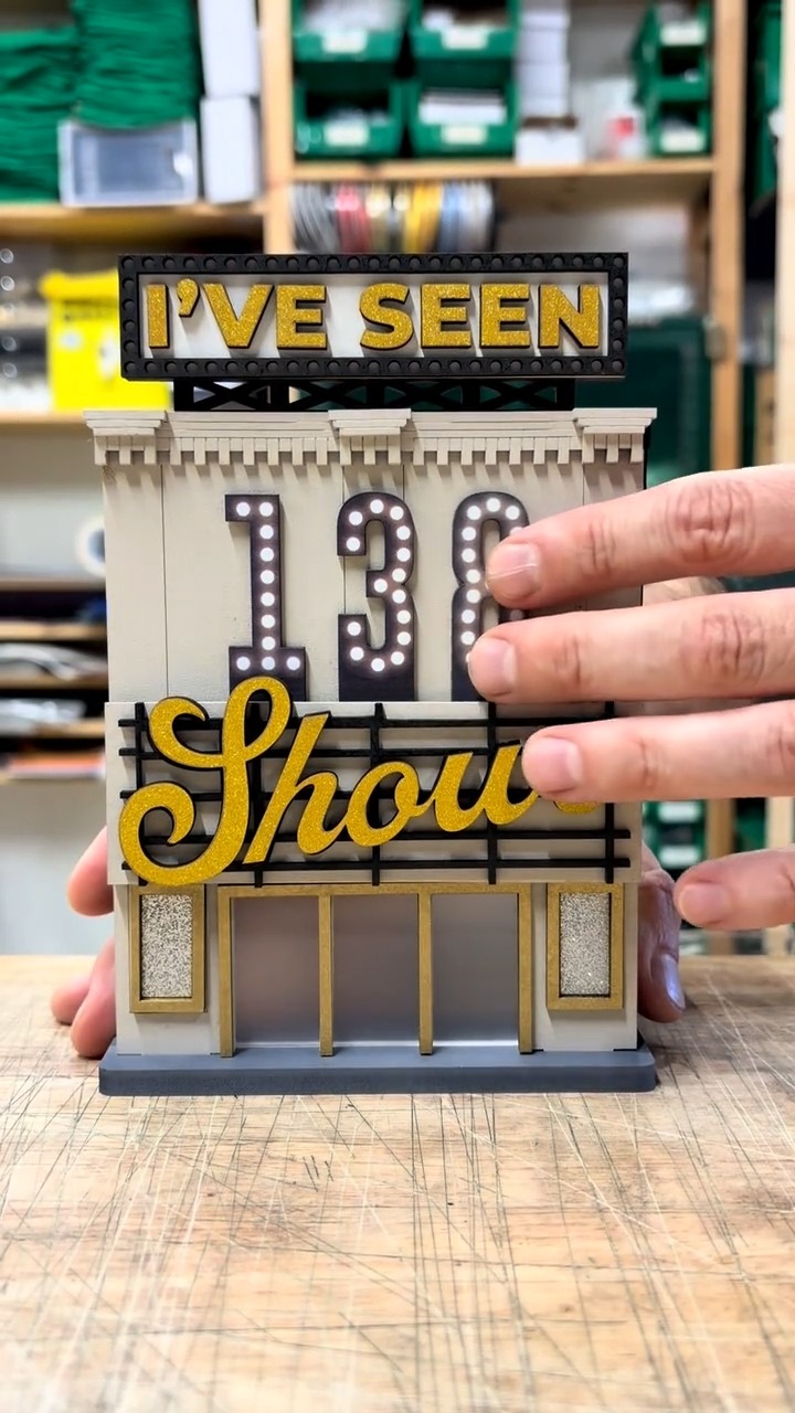Ask and you shall receive! Introducing the new variation on our Shows I’ve Seen Shelf Art without the “THIS YEAR”. Now you can easily track how many shows you’ve seen forever!
#broadwayupclose #broadwaygifts #handmadeinNYC
