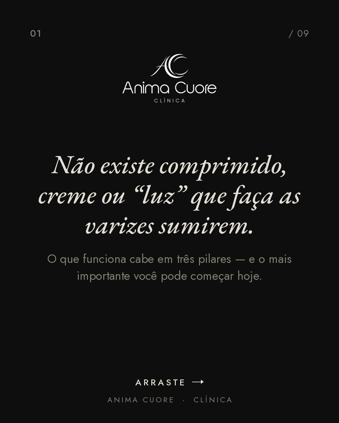 A dúvida que mais chega ao consultório sobre varizes é quase sempre a mesma: "isso vai piorar?"
A resposta honesta é que ninguém prevê o futuro de uma perna — mas dá para mudar o caminho dela. A doença venosa crônica não desaparece com remédio, creme ou laser, muito menos com tratamentos "mágicos". O que existe, e funciona, é um tripé: movimento, pernas elevadas e meia de compressão. Os procedimentos — aplicação, espuma, cirurgia, ou laser — entram quando há indicação, não como atalho.
Arraste para entender, em linguagem simples, como sua circulação funciona e o que realmente sustenta o tratamento. No último card, a regra fácil de lembrar para quem quer começar hoje.
Pernas que pesam, incham no fim do dia ou já mostram vasinhos merecem uma avaliação. O cuidado certo costuma estar mais perto — e mais acessível — do que parece.
📍 Icaraí, Niterói · Agende sua avaliação pelo link na bio ou WhatsApp.
Conteúdo educativo, não substitui consulta médica.
Dr. Felipe Silva da Costa · CRM-RJ 52 75838-8 · RQE 17289 · RQE 28012
#saudevascular #cirurgiavascular #varizes #doencavenosacronica #saudedaspernas #escleroterapia #niteroi #icarai #saudepreventiva