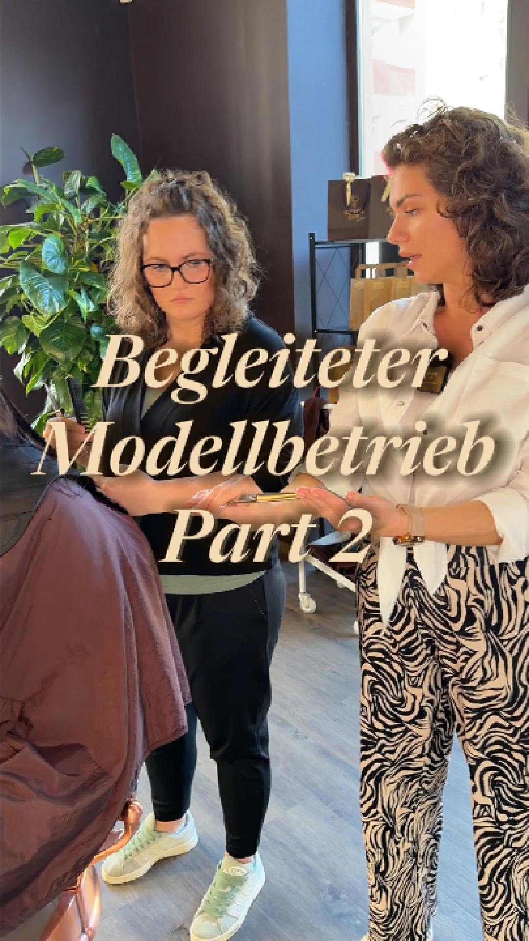 Part 2 | Begleiteter Modellbetrieb mit Nadja & Tessa 🦁
Heute gibt es einen Einblick in die Ausbildung unserer Lockenspezialistinnen für naturbelassene Locken ✨
#model #lockenelite #ausbildung #lockenspezialist #lockenfriseur