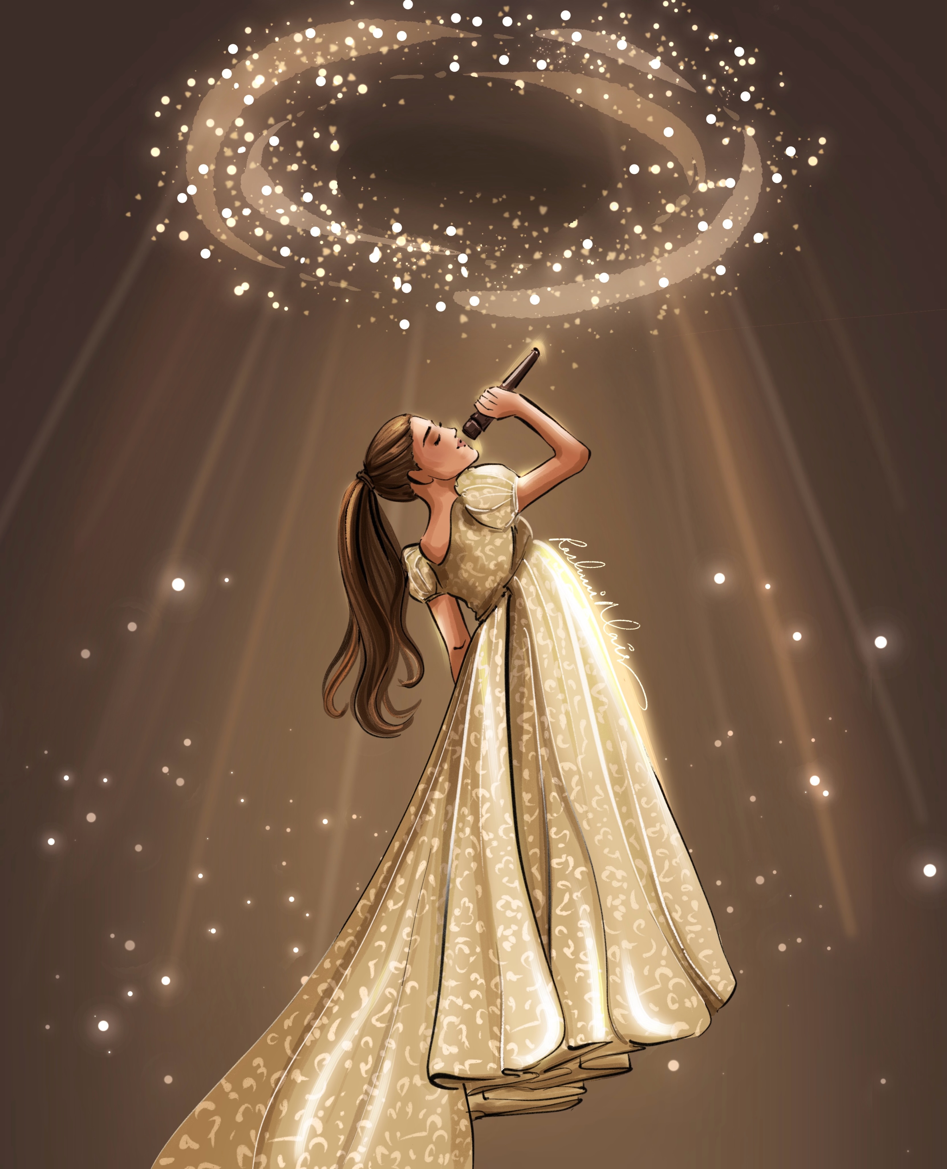 I’ve been losing my mind over the ending of Ariana Grande’s Eternal Sunshine tour! Ariana ascending into the ceiling in this angelic Givenchy gown with all the sparkles!! How mesmerizing ✨🕊️
#fashionillustration #arianagrande #eternalsunshine #procreateartist #fashionart @arianagrande @givenchy