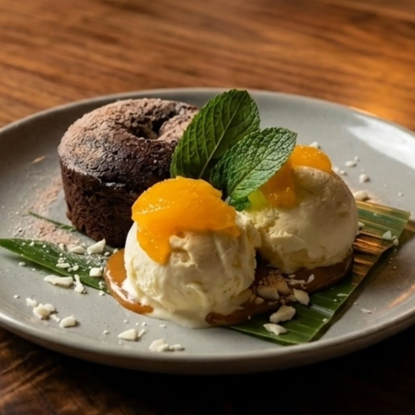 🌋🎂 Blue Ginger Chocolate Lava Cake🎂🌋 It's a little naughty and on the specials board this week. 💙
#dinner #dessert