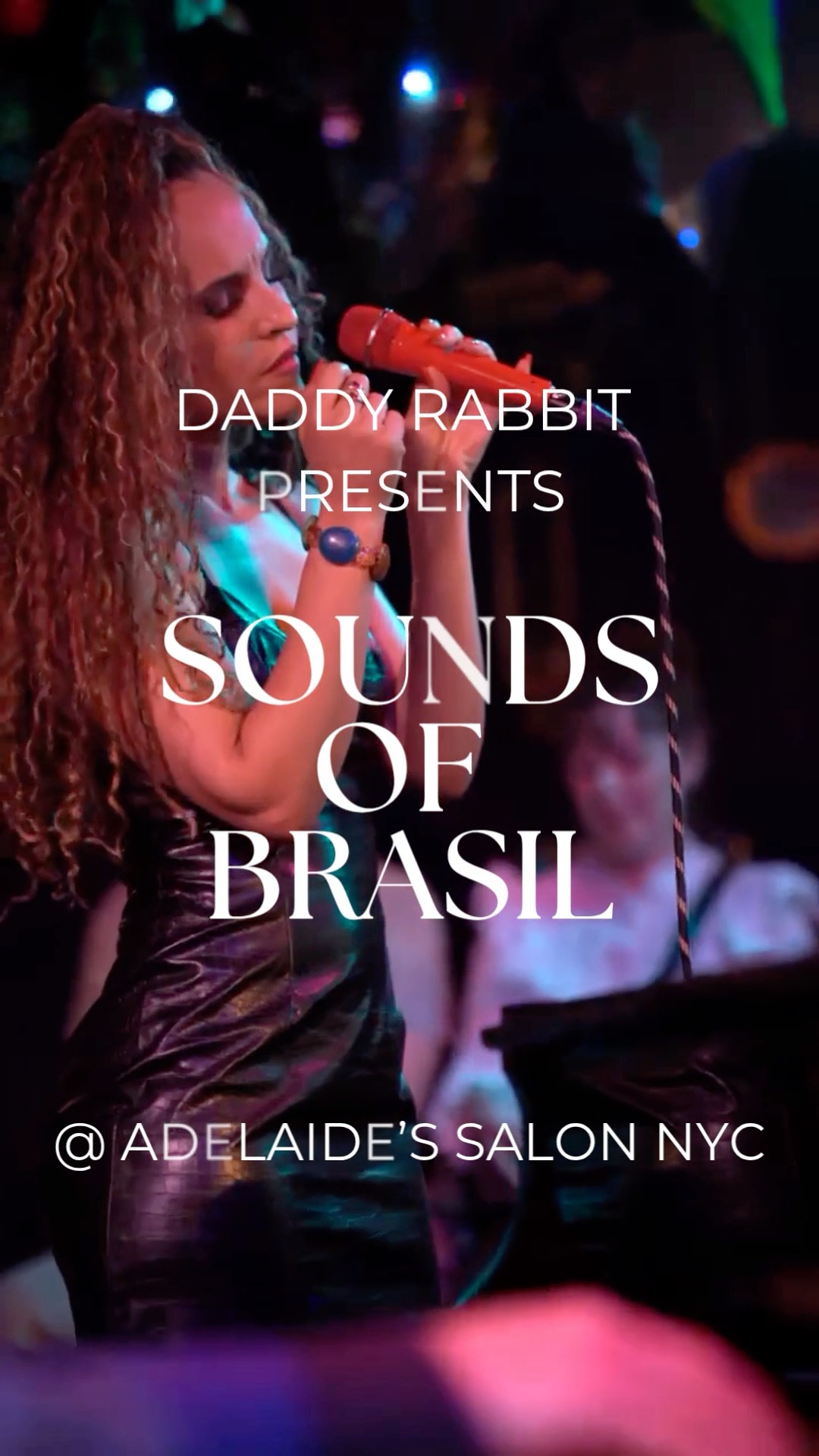 Escape into a tapestry of bossa nova elegance and rhythmic fire this Friday as Daddy Rabbit hosts an unforgettable, soul-stirring Brazilian night hidden deep within Adélaïde's Salon. Tickets @ https://daddy-rabbit.turntabletickets.com #livemusic #nyclife #livejazz #brazilianmusic
