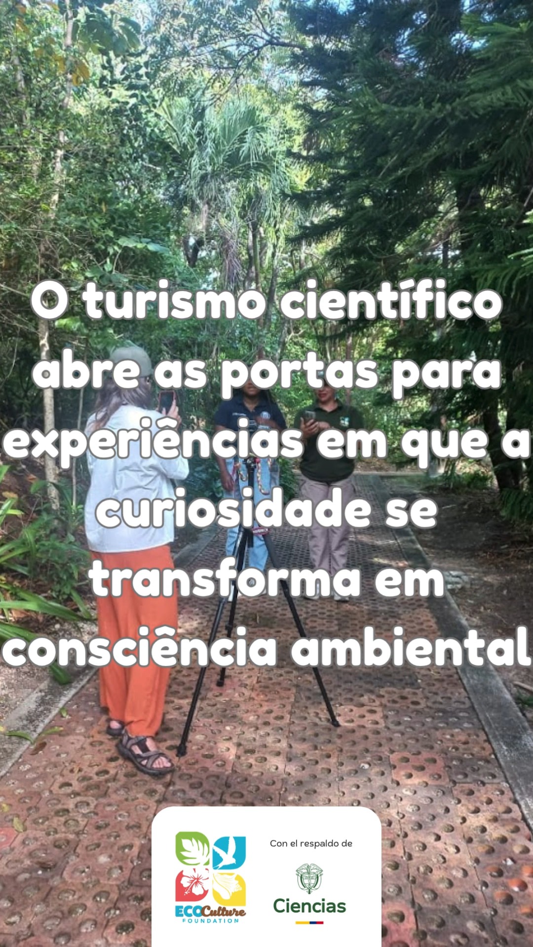 A observação e o aprendizado transformam cada percurso em uma oportunidade de compreender melhor o mundo natural e o nosso papel na sua conservação.