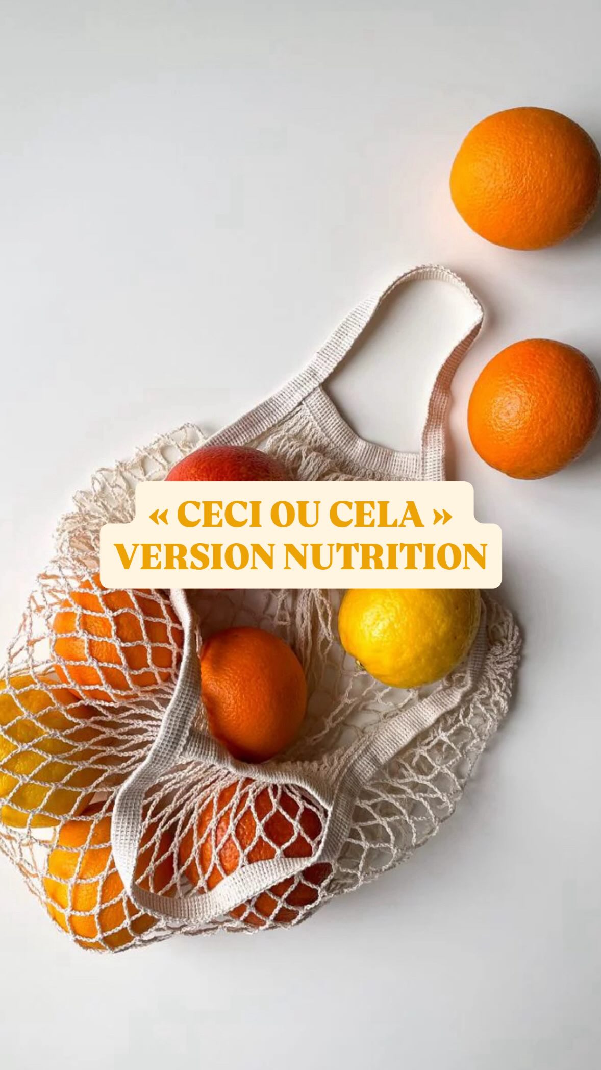 đ„€đ Ceci ou cela ? Mes choix nutrition pour une meilleure santĂ© mĂ©tabolique.
đ Orange entiĂšre plutĂŽt que jus dâorange
Le fruit entier apporte des fibres qui ralentissent lâabsorption des sucres et limitent les pics de glycĂ©mie. Le jus dâorange, mĂȘme pressĂ©, concentre le sucre et se consomme beaucoup trop facilement.
đ„ Lait de vache plutĂŽt que lait dâavoine (si vous le tolĂ©rez)
Le lait de vache apporte naturellement des protĂ©ines de haute qualitĂ© et des matiĂšres grasses intĂ©ressantes. Le lait dâavoine, lui, est souvent beaucoup plus riche en glucides et peut faire grimper la glycĂ©mie plus rapidement.
đȘ ProtĂ©ines animales plutĂŽt que protĂ©ines vĂ©gĂ©tales
Si lâobjectif est de maintenir ou dĂ©velopper sa masse musculaire, les protĂ©ines animales sont gĂ©nĂ©ralement plus riches en leucine, un acide aminĂ© essentiel qui stimule la synthĂšse musculaire.
⚠De petits choix du quotidien peuvent faire une grande différence pour votre énergie, votre composition corporelle et votre santé à long terme.
đ Je suis lâauteure de La RĂ©volution du CĂ©togĂšne Flexible : maĂźtrisez votre santĂ© Ă 360° pour perdre du poids.
â ïž Ces informations sont donnĂ©es Ă titre Ă©ducatif et ne remplacent pas un avis mĂ©dical personnalisĂ©.
#nutrition #mangersainement #prendresoindesoiaunaturel #mangersain #conseilnutrition