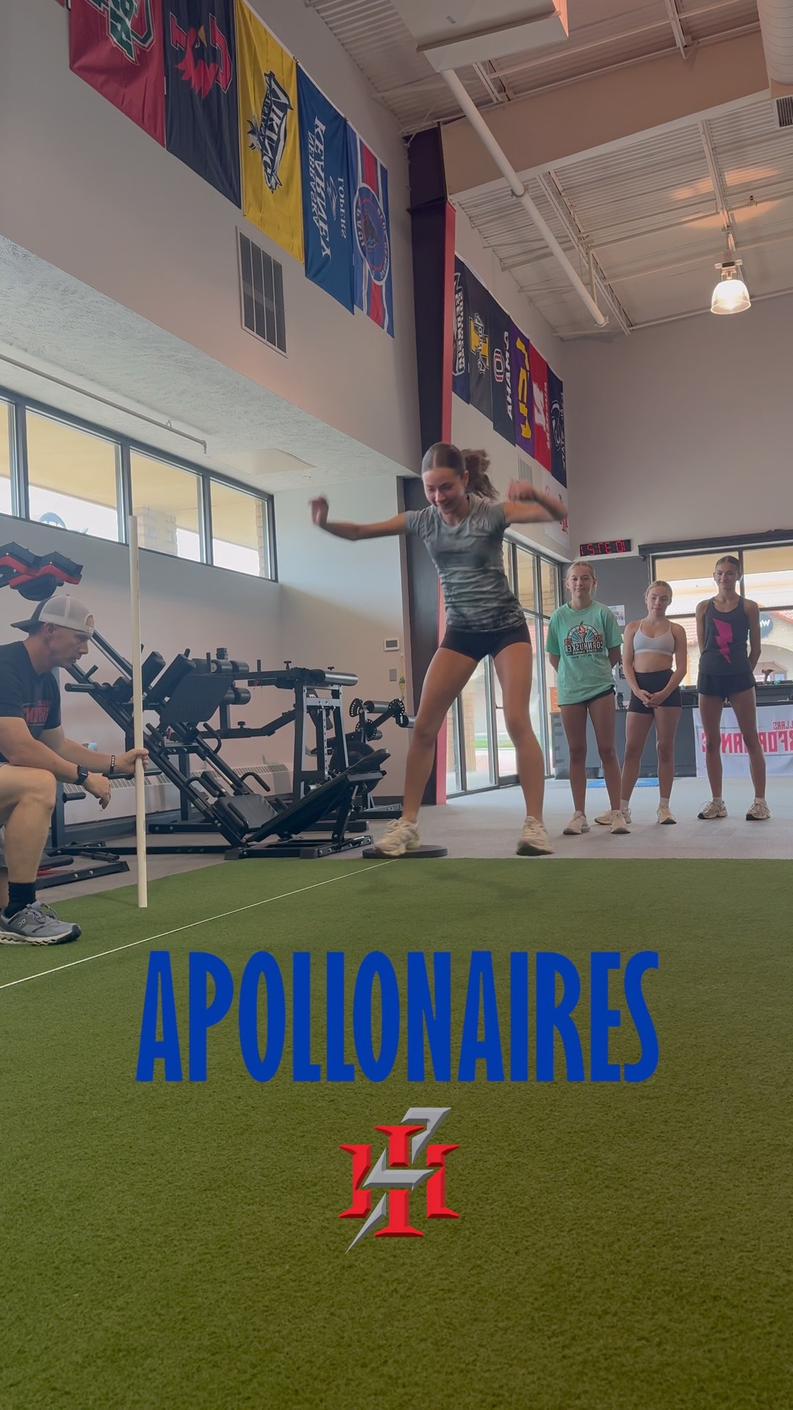 LET'S GO LADIES! 🔥 The Lincoln East Apollonaires kicked off summer training TODAY and the test out numbers are already IMPRESSIVE! We are PUMPED to watch these young women grow, compete, and dominate this summer. Welcome to Three Pillars Performance! 💪