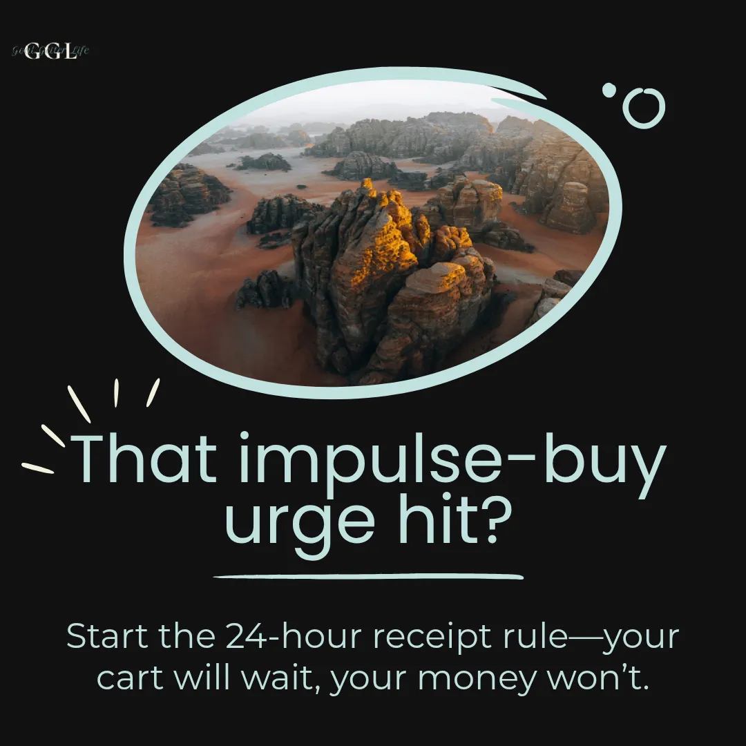 That impulse-buy urge hit?
Let’s pause it—with you in control. 😊
Try the “24-hour receipt” rule:
1) When you want to impulse-buy, add it to your cart (or notes) and set a timer for tomorrow.
2) If you still want it after the wait, we treat it as a real goal-aligned purchase.
3) If you don’t? That money stays in your emergency fund.
It’s a simple mindset shift: you’re not “denying yourself,” you’re proving you can steer your spending.
And those small wins stack—especially when life gets expensive.
Want a reminder checklist you can copy every time the urge hits? Comment “24H” and we’ll share it.
Subscribe to our newsletter for uplifting insights
#ImpulseBuy #MindfulSpending #MoneyMindset #IntentionalLiving #PersonalGrowth