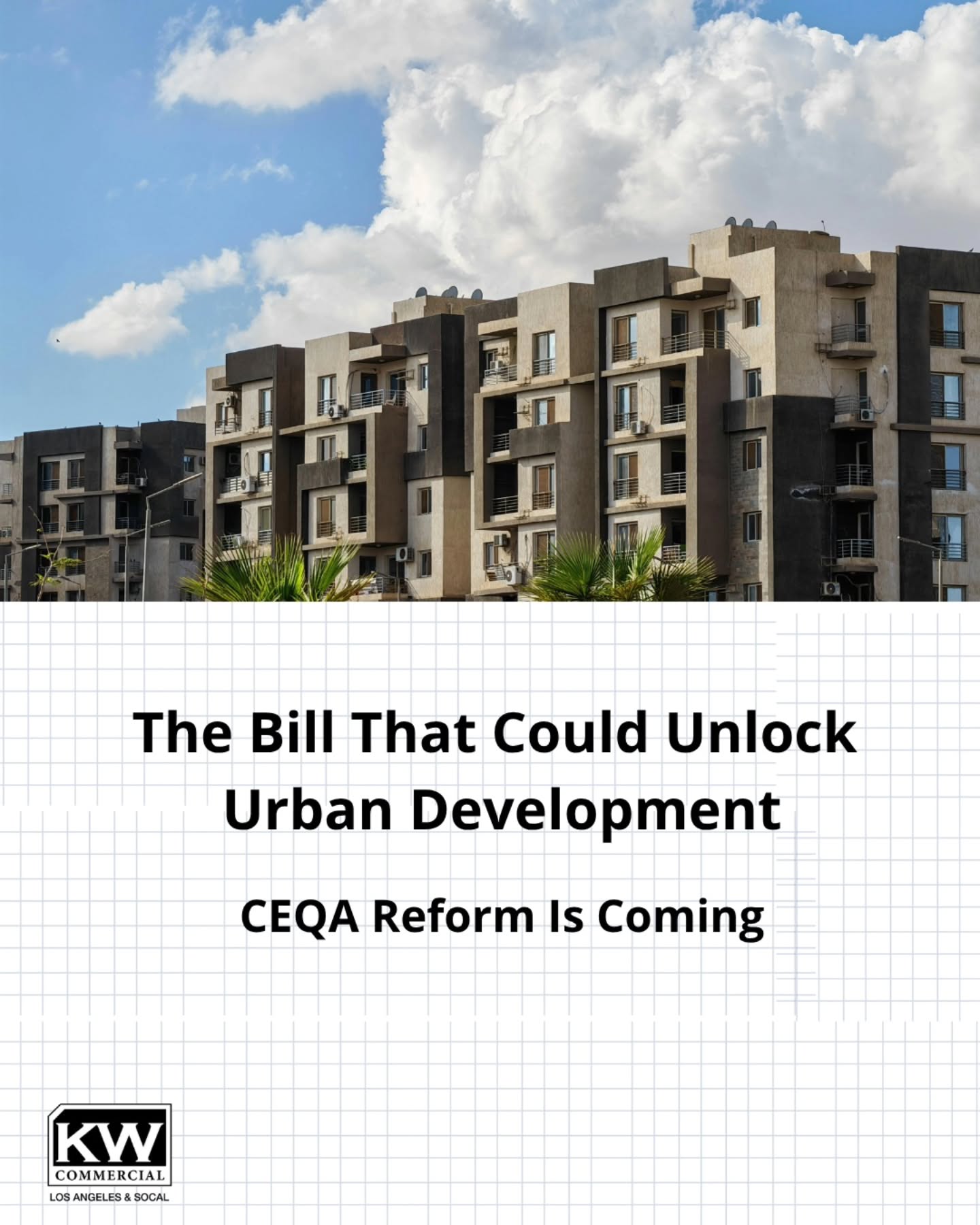 CEQA has long been one of the biggest friction points in California development. A new bill could change that for urban multifamily projects.
AB 609 would create a categorical CEQA exemption for qualifying urban multifamily housing projects — meaning no full environmental review required if the project meets specific criteria. At least two-thirds of the square footage must be residential, and the project has to qualify as a housing development project under state law.
For your investor and developer clients, fewer environmental hurdles = faster timelines = deals that actually pencil.
One to watch closely. Legislature must pass it by September 12 — then it's the Governor's call.
Source: Allen Matkins