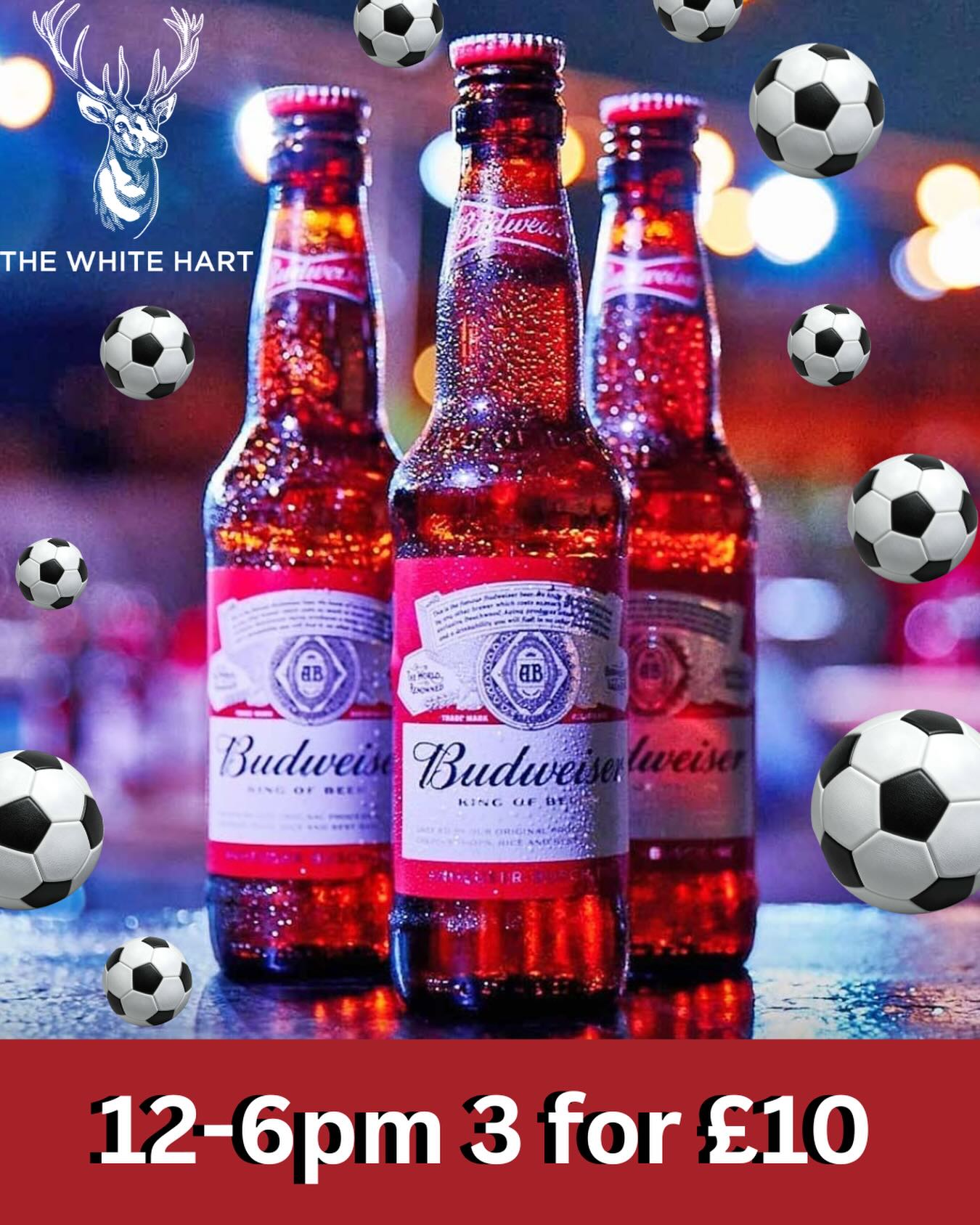 World Cup deals. Get your seat early for the game with happy hour #worldcup #crawley #whitehartcrawley