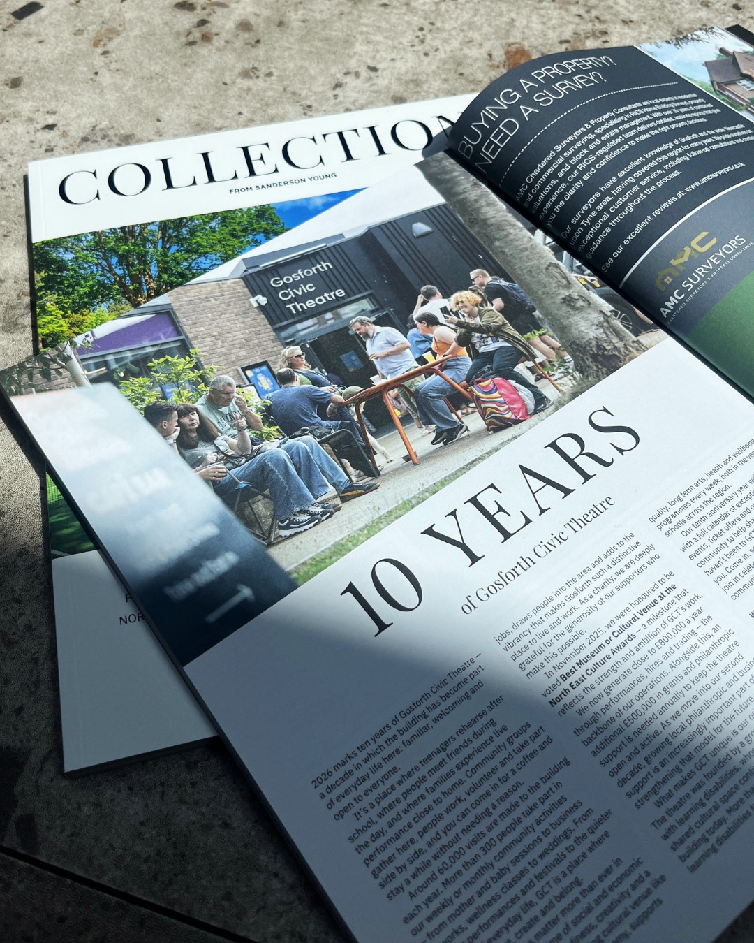 Thank you to @sandersonyoungestateagents for featuring GCT in your beautiful Spring Summer Collection magazine.
We’re delighted to be included and grateful for your support 💙