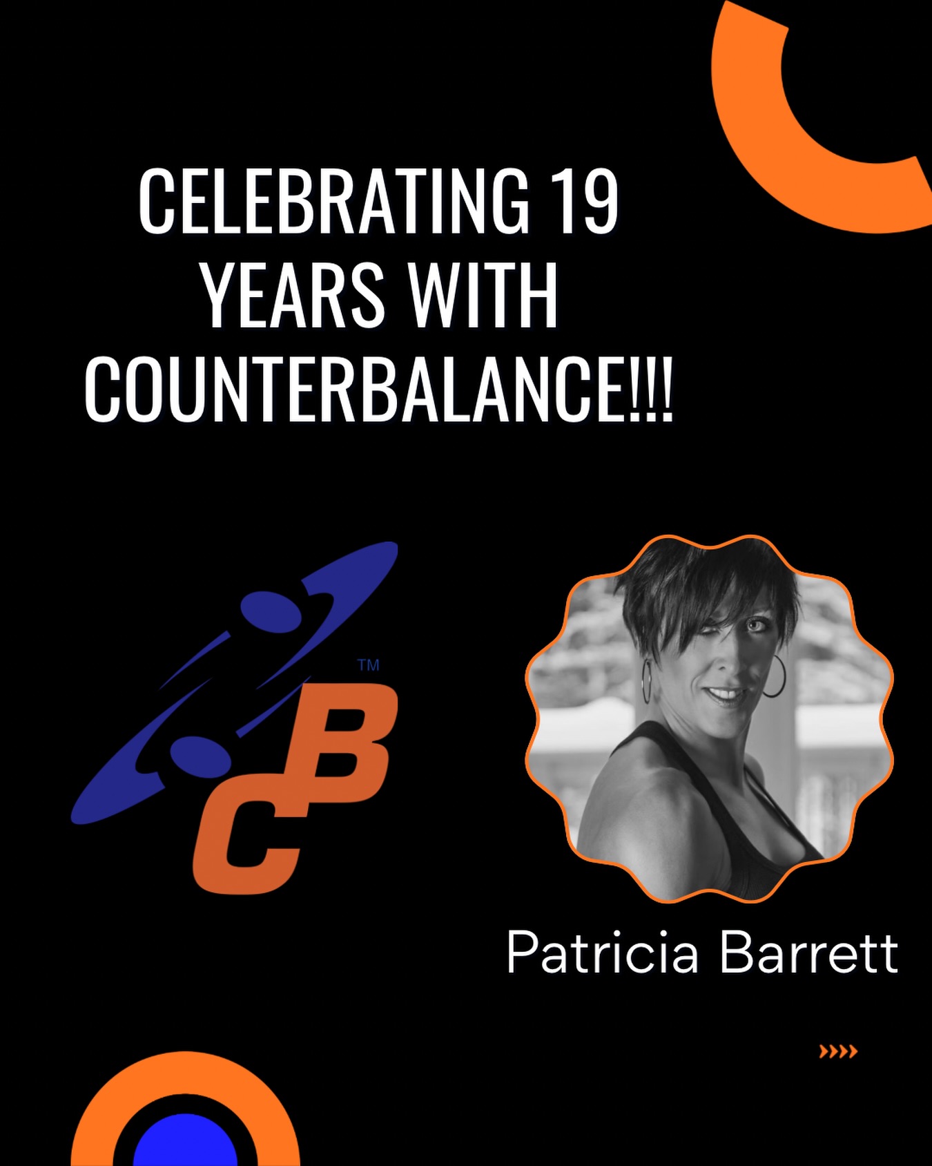 NINETEEN YEARS. 💙🧡
For nearly two decades, Patricia Barrett has been part of CounterBalance.
Nineteen years of early mornings and late evenings of coaching, mentoring, encouraging, supporting, and helping people become stronger versions of themselves both inside and outside the gym walls.
Patricia brings a calm professionalism filled with wisdom and depths of knowledge in everything she does. With her background in recreation, training, sport, and human performance, she has helped guide countless members through their fitness journeys with an approach rooted in balance, structure, education, and genuine care for people.
Over the years, she has become far more than a trainer to many within our community. She has become a familiar face, a trusted mentor, a steady presence, and an important part of the community that makes CounterBalance what it is today.
In an industry where people often come and go, nineteen years speaks volumes.
It speaks to loyalty, to consistency and to character.
Patricia, thank you for everything you have contributed to CounterBalance and our clients over the past 19 years. Your impact has helped shape this facility, this team, and this community in ways that extend far beyond the training floor.
Congratulations on 19 incredible years with CounterBalance and helping thousands of people find their strength over the year. 💪
Here’s to you! 🥂
Sincerely,
The CounterBalance Team
#CelebratingStaff #19Years #Dedication #PersonalTraining #MakingaDifference