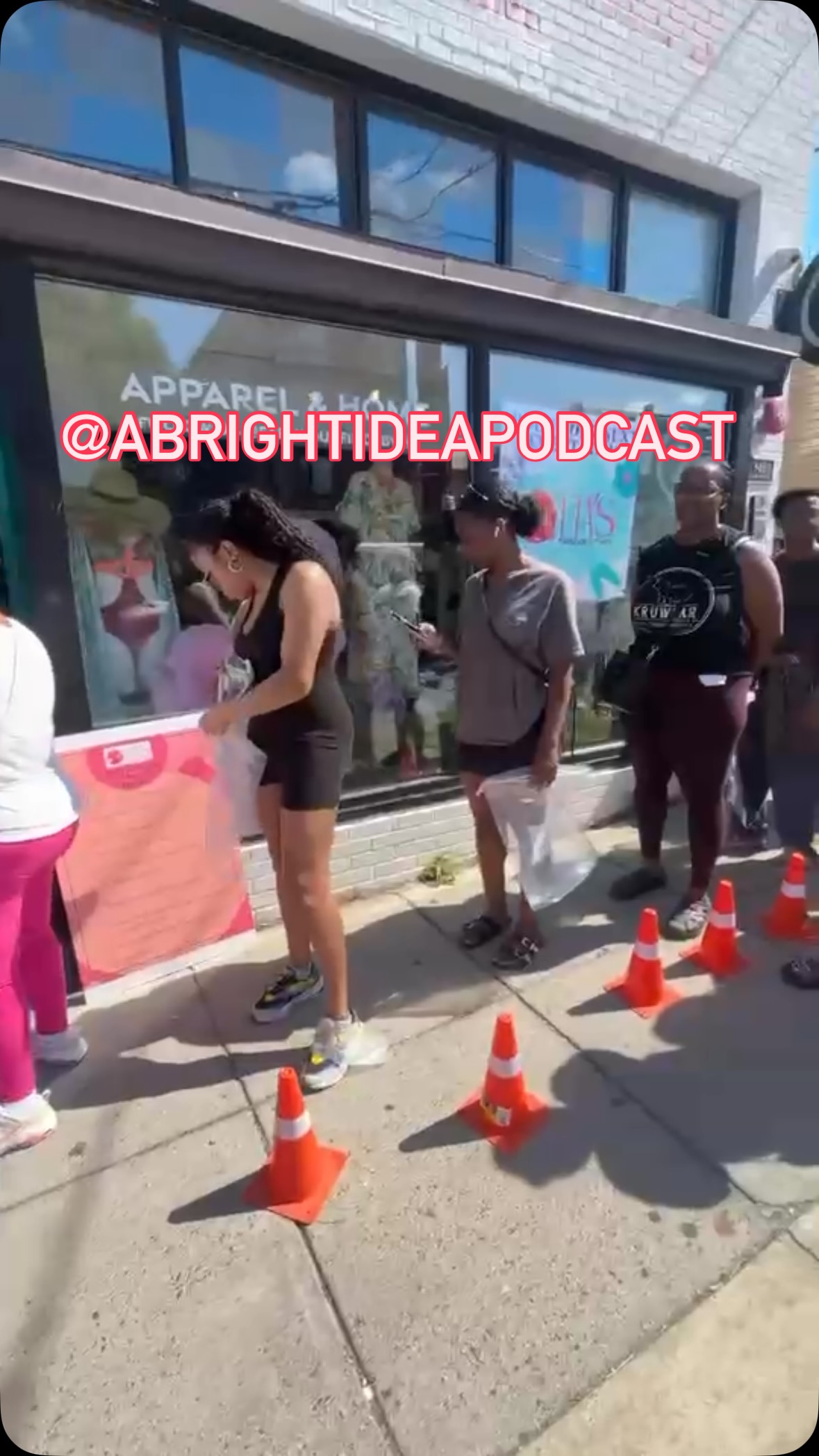 Thank you, Amber with @abrightideapodcast for the amazing coverage of the sale! Use @abrightideapodcast for marketing support of your business or coverage of your upcoming special event!#dcthrifting #fabulousfindsbyfia #petworthdc