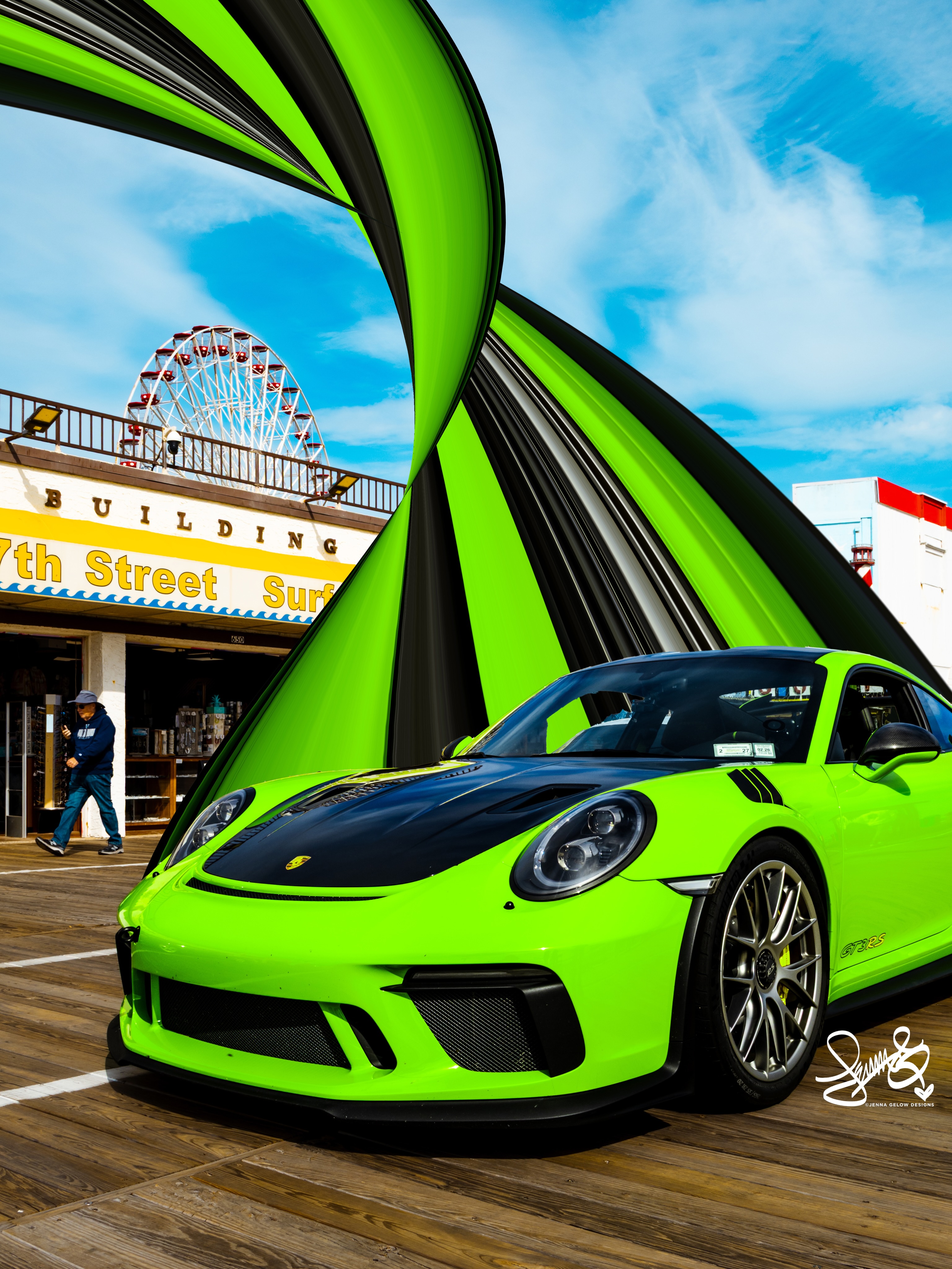 Why not ✏️📸 #pixelstretch #porsche #automotivephotographer #carphotography #photoshop