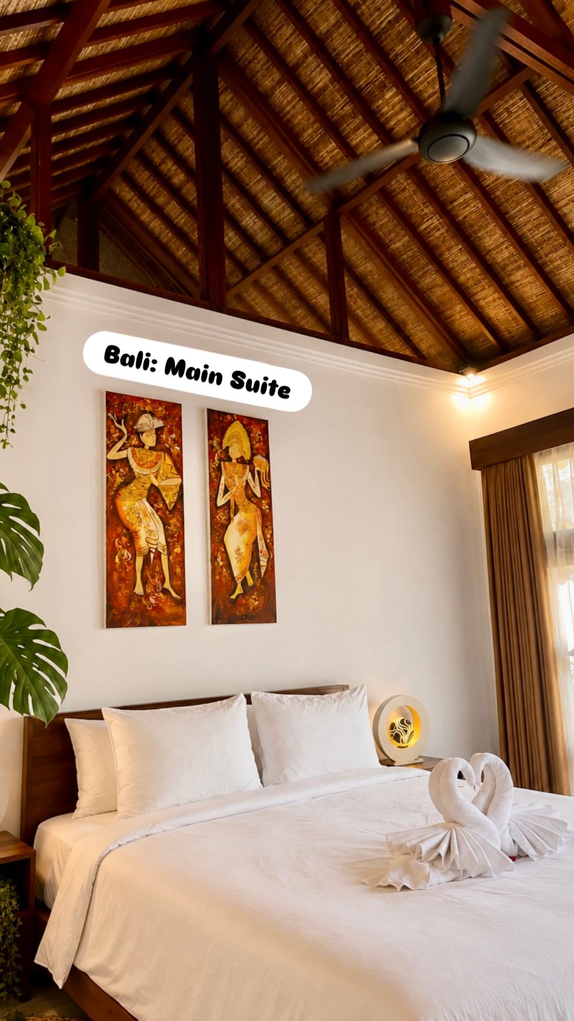 🌴Bali, As promised. @ villahaja Master Room
#tropicalinteriordecor by @ yasminjamaalofficial