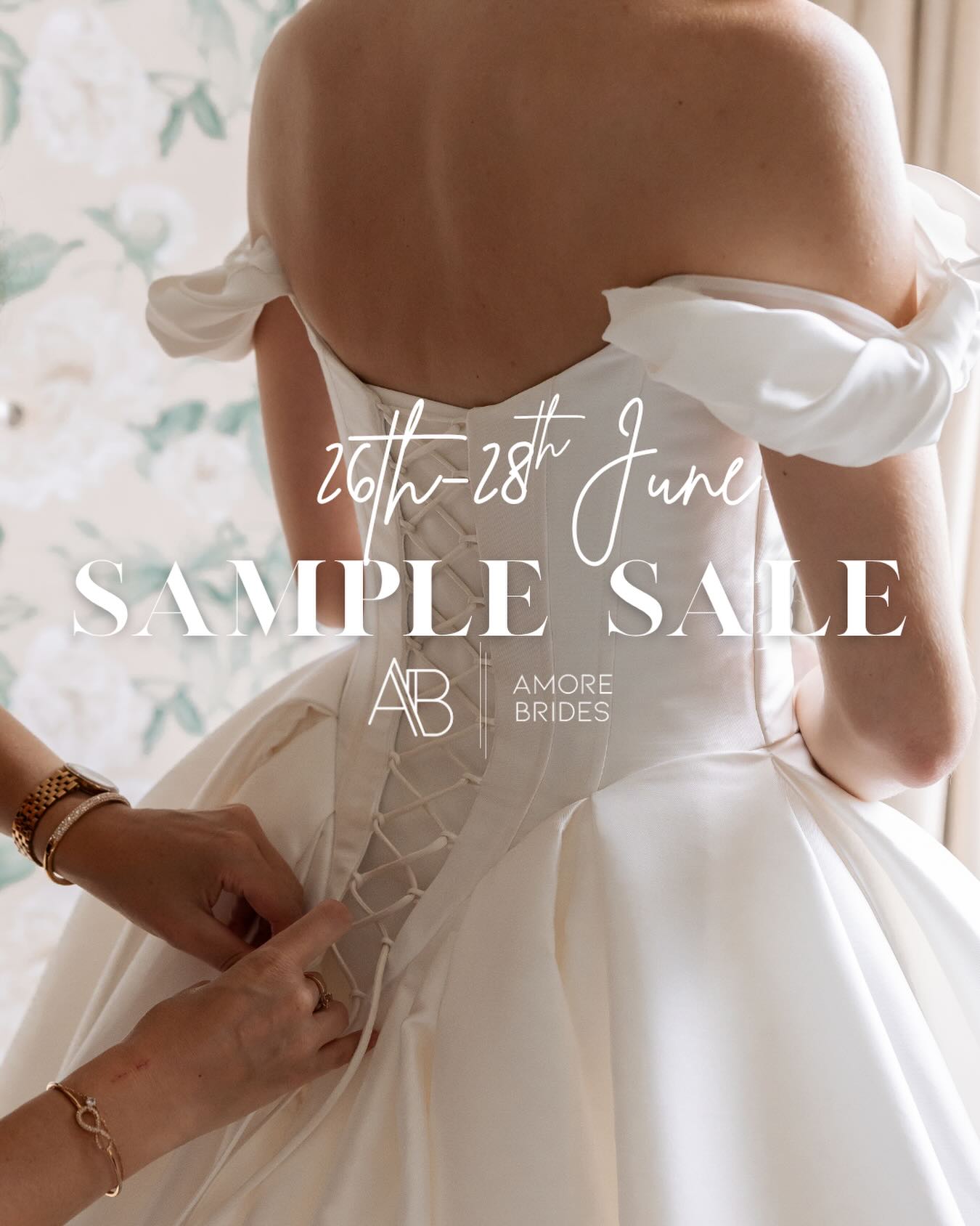 SAMPLE SALE!!!
On the 26th-28th June we are holding a huge sale for sample dresses only 🙌🏻
Find your dream dress for a huge discounted price and take it away the same day!
Appointments available but hurry before they all go!
01227379000
Info@amorebrides.co.uk
#dresssale #sayyestothedress #weddingdress #bridalboutique #bridal