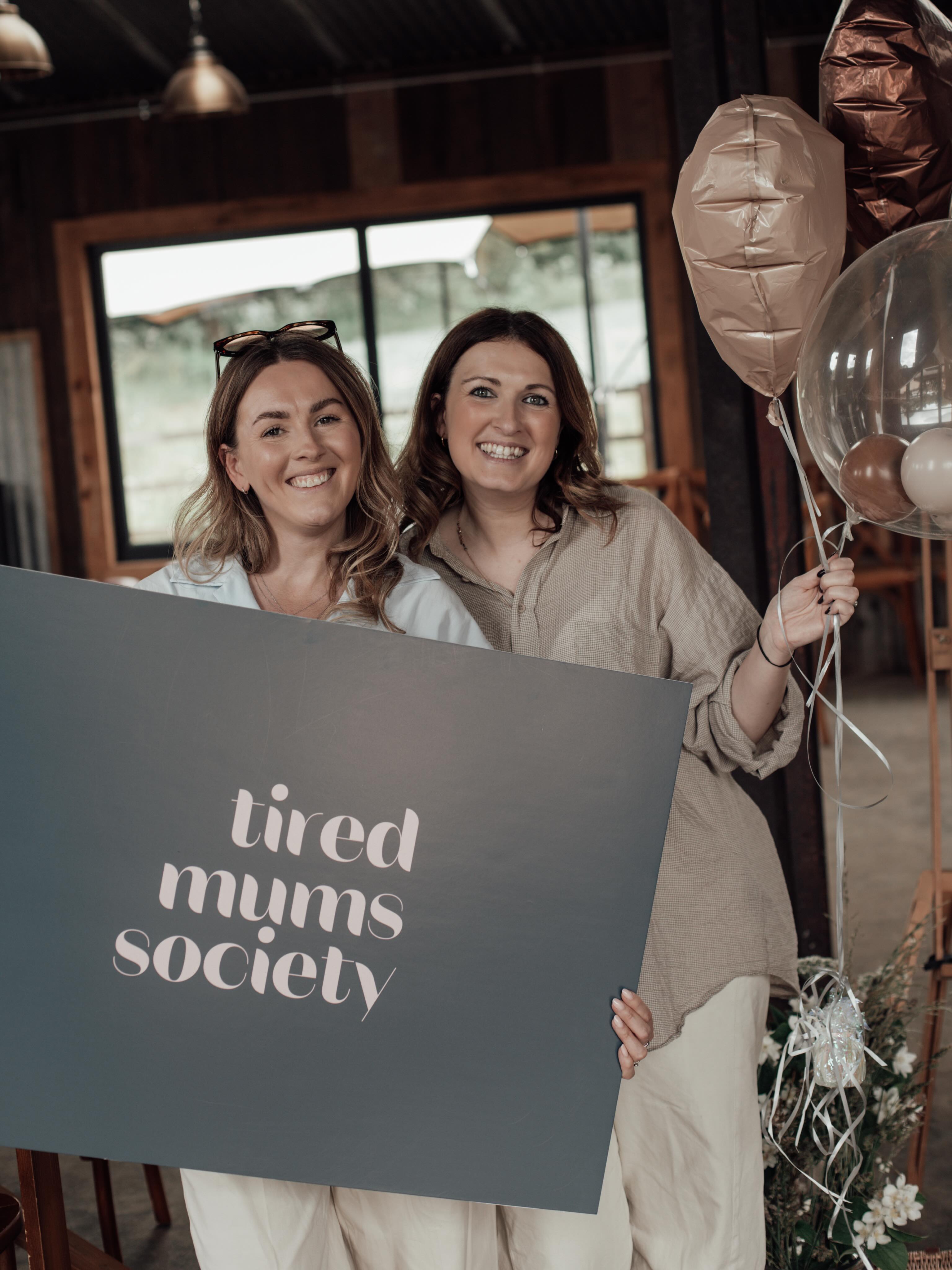 After yesterday’s brunch, we’ve welcomed lots of new faces here, so we thought it was the perfect time to say hello. 👋
We’re Adele and Gina, and together we run The Tired Mums Society. We started the first 7 years of our friendship living on different sides of the same wall, and now we’re basically sisters.
What started over a cup of coffee in the back of a café with Adele knowing she wanted her second maternity leave to be different to her first has grown into a community built around one simple idea: no one should walk into a room and feel like they don’t belong.
Adele is a mum. Gina isn’t. But together we’ve always believed that when you truly find your people, it doesn’t matter about whether you’re taking the same path in life - you can still be the village one another needs.
Everything we do is about bringing women together and connecting them with brilliant businesses, experts and opportunities that can support them along the way. From the brunches and the conversations to the little details, the flowers, the coffee and the goodie bags, our aim is simple - to create a space for you where you can relax, enjoy yourself and leave feeling a little lighter than when you arrived.
If you’re new here, thinking about joining us, or feeling a little nervous about coming along on your own, please know you’ll be met with a very warm welcome.
And if you have any questions at all, our DMs are always open. 💛
📸: @lizzynelsonfamily