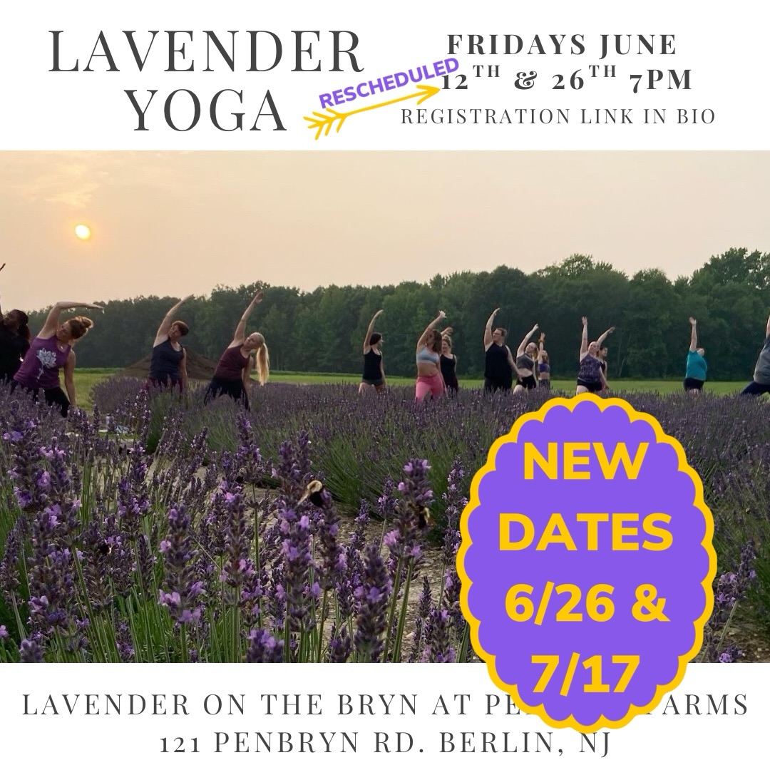 UPDATE: Due to the dangerous weather conditions this evening we are rescheduling the 6/12 event.
If you signed up for the event on 6/12 you are more than welcome to come on either 6/26 or 7/17. If you can not make either of these dates, please contact the studio to receive a full refund.
We apologize for this inconvenience, but we want everyone to enjoy themselves and not have to worry about the extreme heat and the threat of thunderstorms.
🙏🏼 LavenderKoiYoga.com 🙏🏼