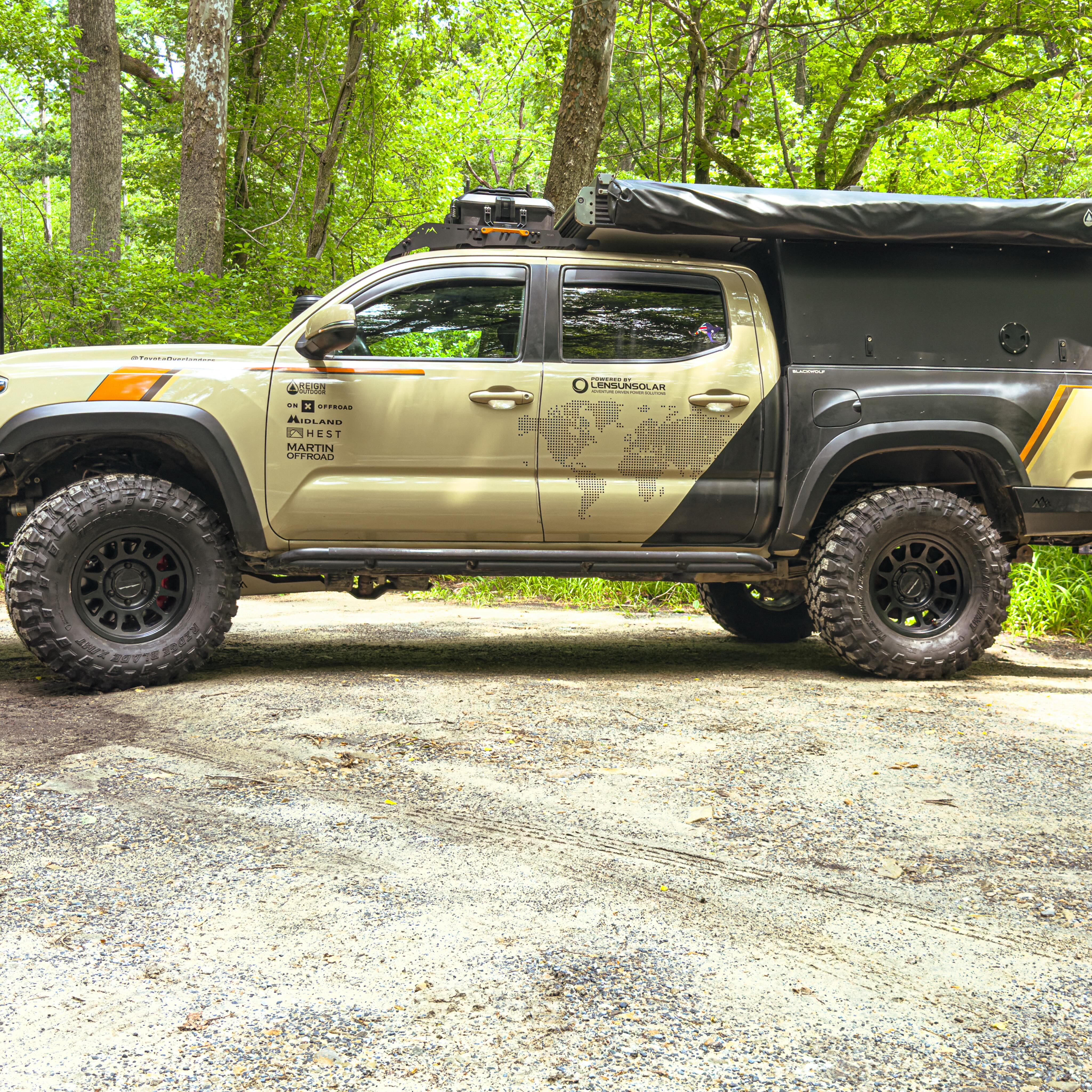 Rolling on @tesche_tires | Drive To Infinity! Ridge Blade X/MT 285/75/16 Any questions please reach out!
