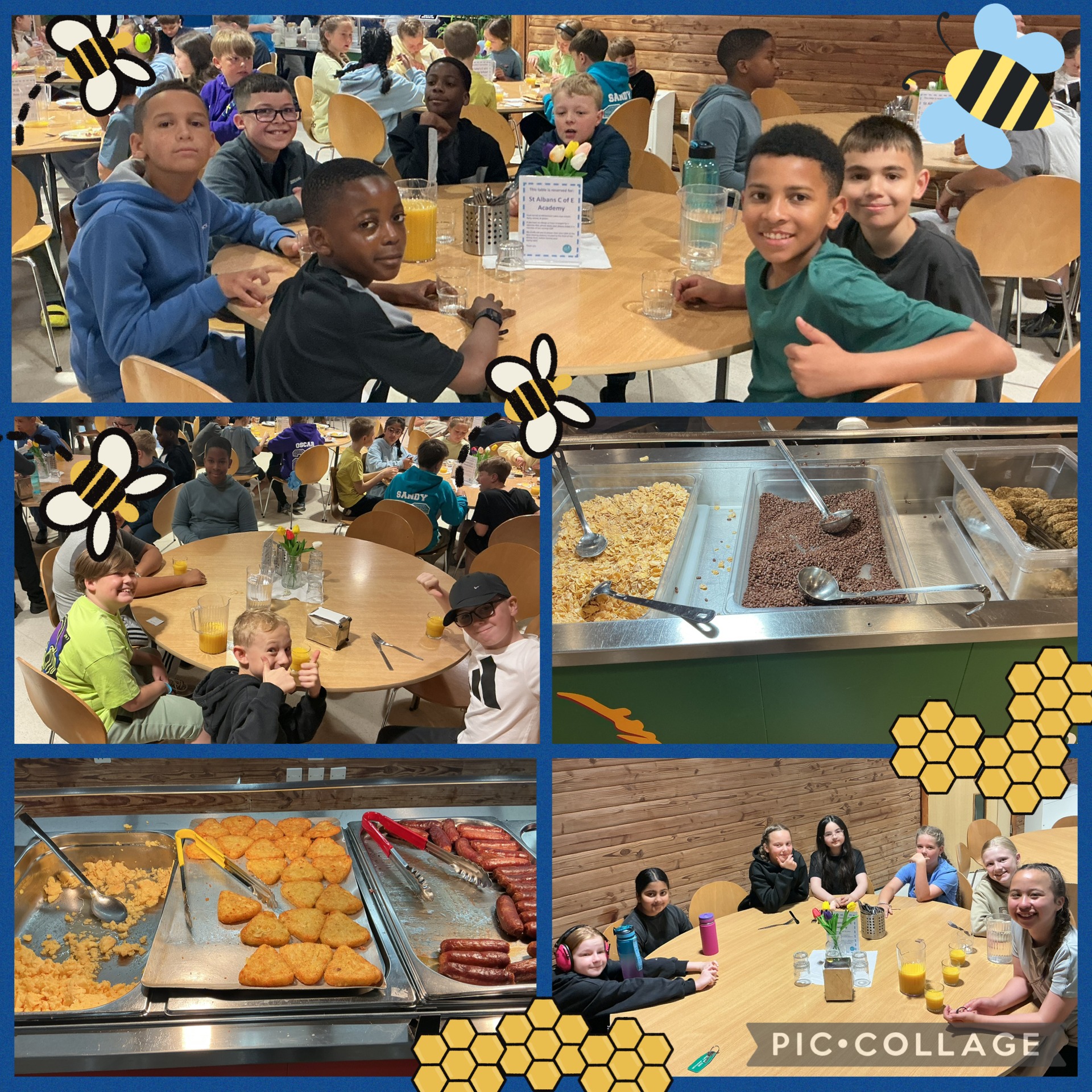 A yummy, cooked breakfast to fuel the day! Today’s plans include rock climbing, nightline, zip line and challenge courses.