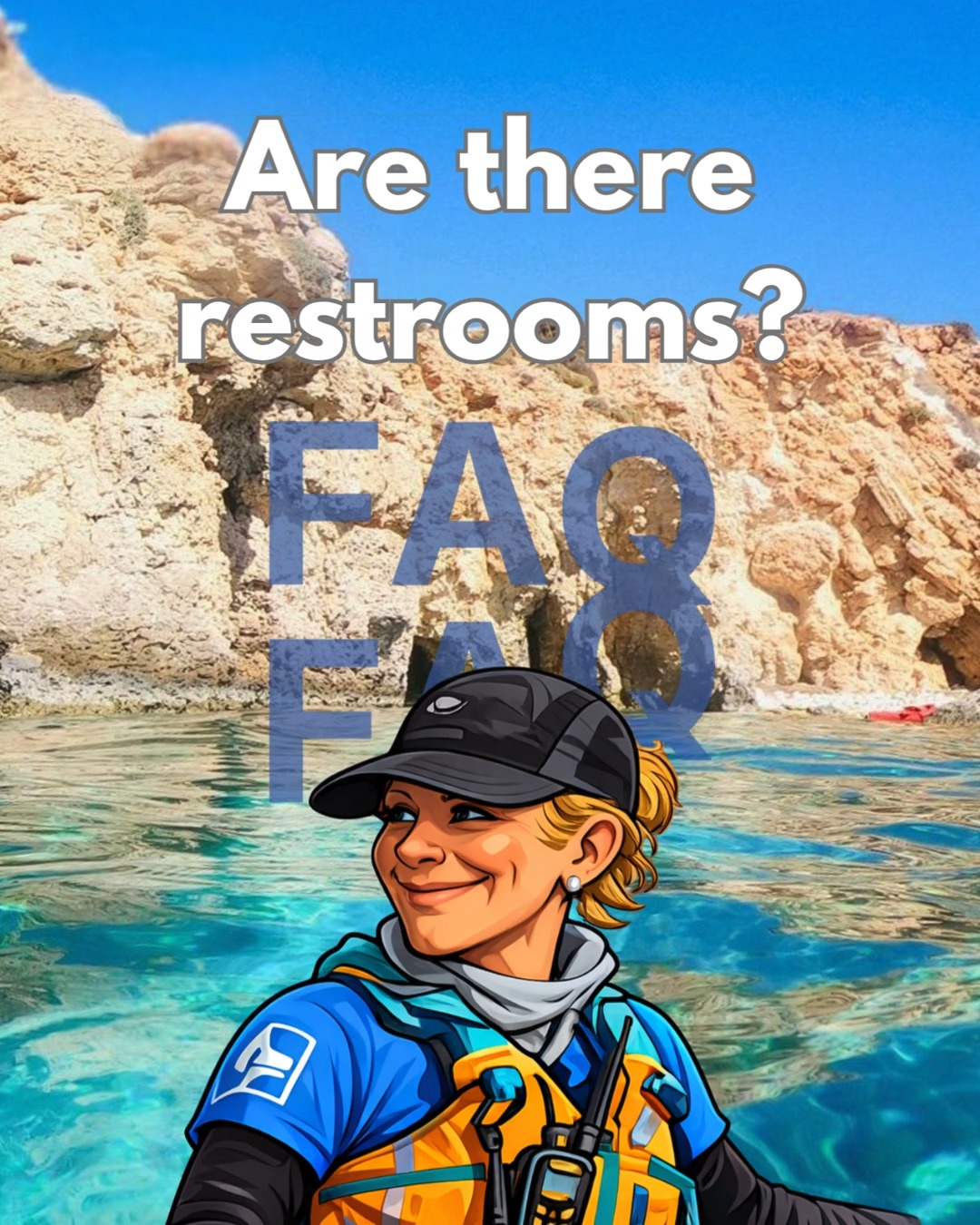 🚻 Restroom heads-up!
Our main launch at Hondoq Bay (and most others) has public toilets, but once you’re on the water, facilities are limited 💦🛶💙
We recommend a quick stop before the tour starts 🌊
.
.
.
#kayakgozo #maltatravel #KayakingAdventure #VisitMalta #BlueLagoon