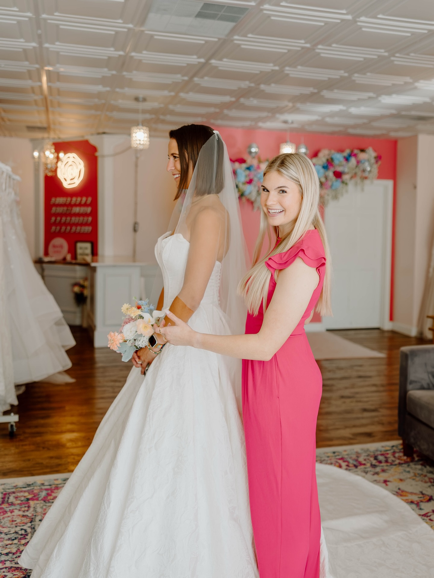 Please join us in wishing our amazing lead stylist, Pyper, the happiest wedding day! After helping so many brides find their dream dress and create unforgettable memories, today it’s her turn to be the bride.
We’re so excited for you, Pyper! Wishing you a day filled with love, laughter, and all the magic you deserve. 🤍
#2026bride #weddingday #bridetobe