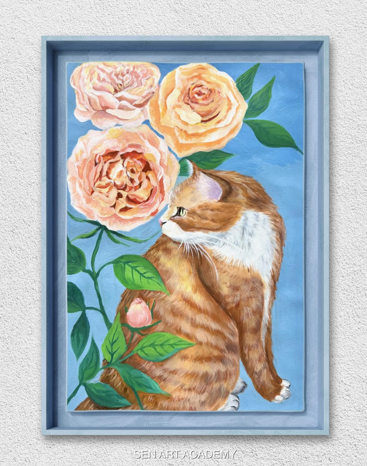 Roses, Cats, and a Little Bit of Magic 🌹🐱✨
This beautiful acrylic painting was created by one of our adult students who started with absolutely no painting experience.
With guidance on composition, color, and painting techniques, she transformed two things she loves most—her homegrown roses and her beloved cat—into a heartfelt piece of art.
Every petal, every brushstroke, and every detail tells a story of patience, creativity, and a love for everyday life.
At SenArt, we believe art doesn't have to begin with experience. Sometimes it begins with something as simple as a flower you grew and a cat you adore.
🎨🎨🎨
LEARN ART, SEN ART.
(all the drawings and paintings show on our ins are create by our art tutor or student)
#artnewzeland #art #artstudy #artstudio#artworld #artauckland #artist #artclass #artcourse #artistsoninstagram #artnz #nzart #artteaching #artwork #artstudent#artacademy #artstudio #auckland #artstudent#studentwork #artist #artlover