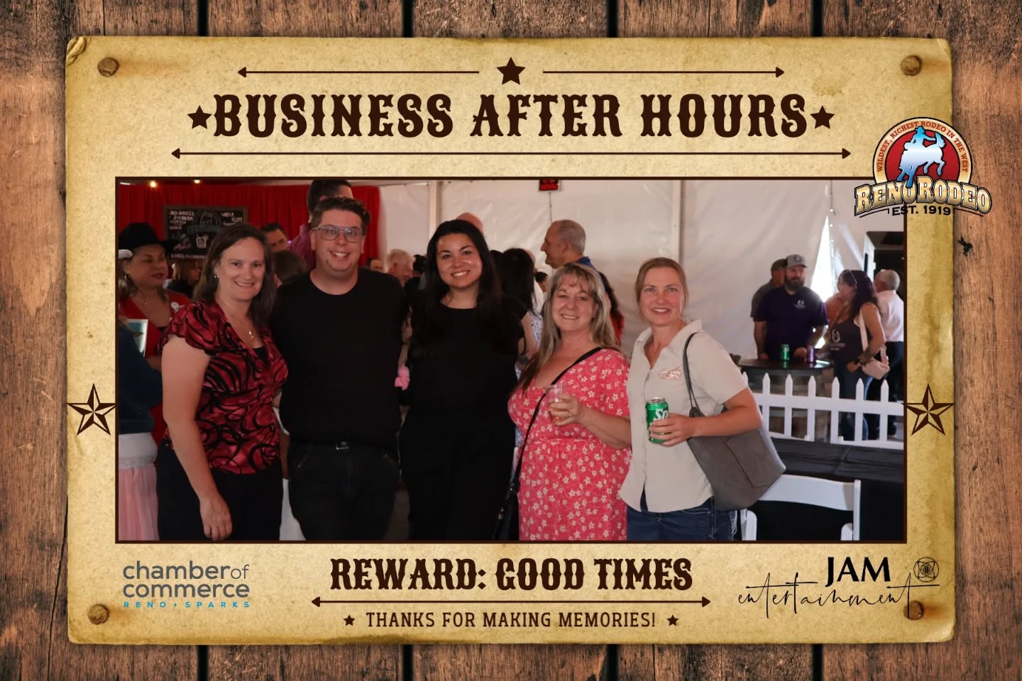 Rodeo and business fun at the @renosparkschamber #afterhours @renorodeo style. #businesscoach #marketingstrategy #zakunscripted