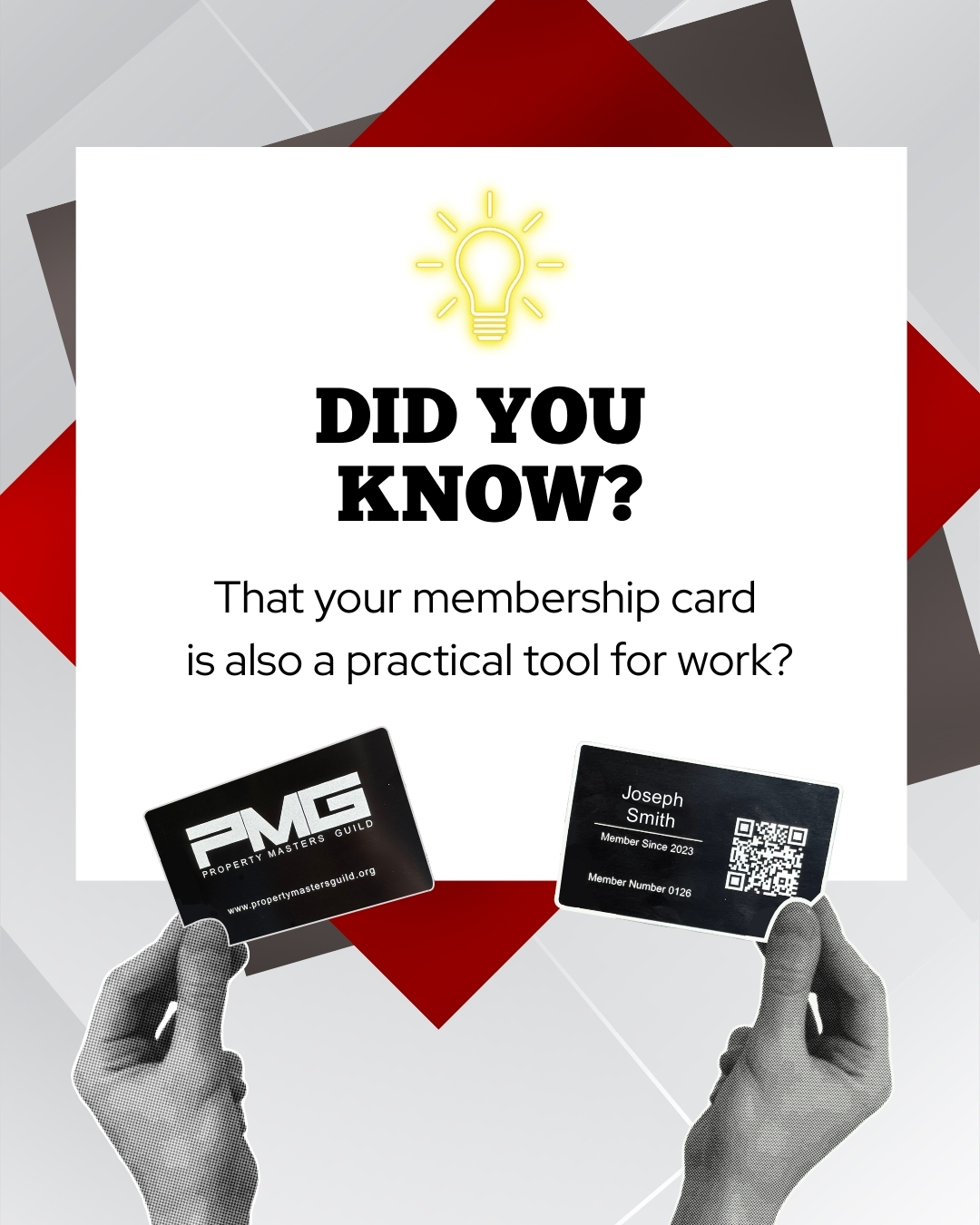 Are you using the full potential of your member card? Use the link in our bio to get started.