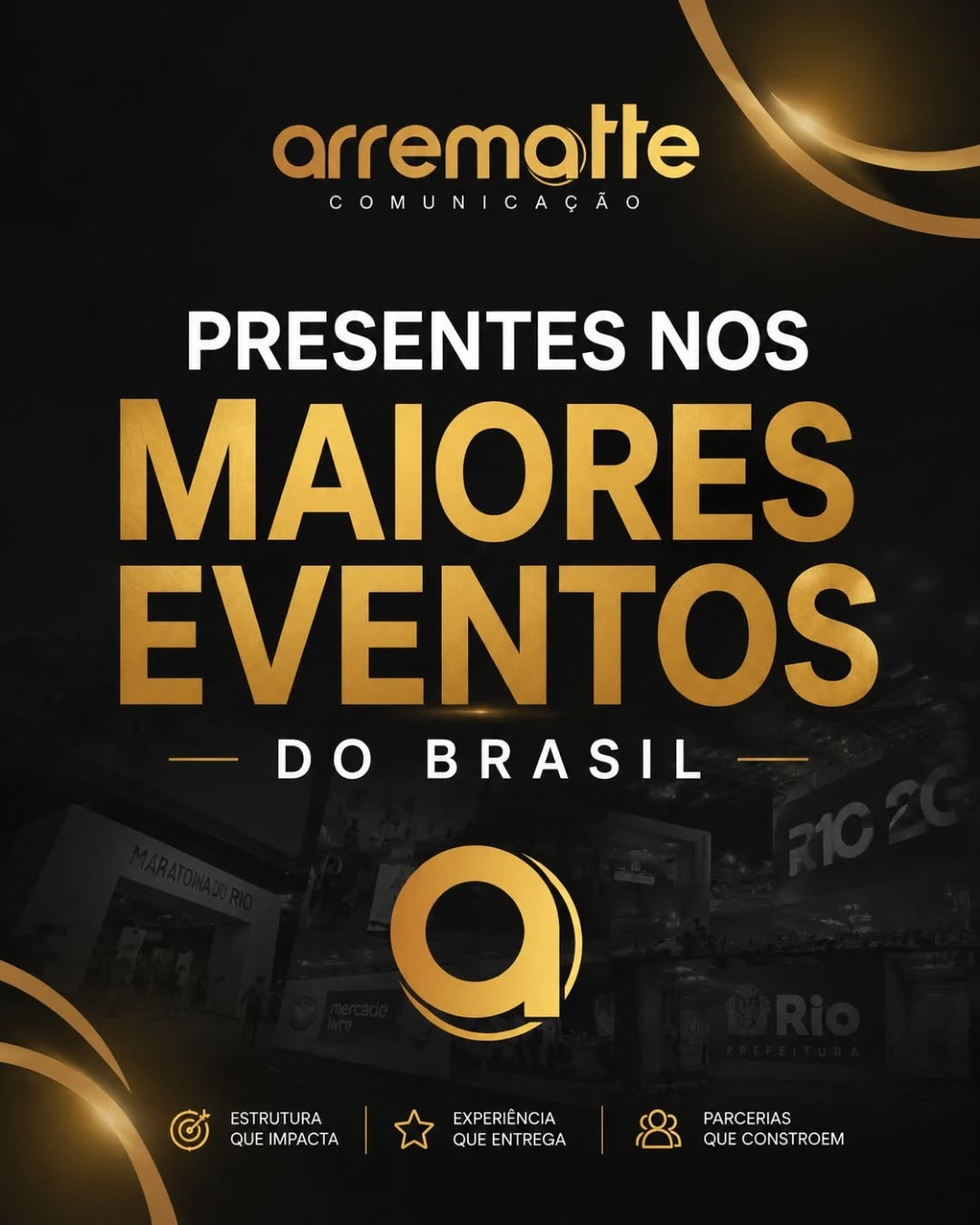 Nem sempre a comunicação visual é o que mais aparece em um evento.
Mas ela está presente em praticamente tudo que orienta, identifica, informa e conecta a experiência do público.
Ao longo dos últimos anos, a Arrematte participou da execução de projetos para alguns dos maiores eventos e ativações do país, desenvolvendo soluções de comunicação visual, sinalização, ambientação e produção gráfica de grande formato.
Do entretenimento ao esporte, dos eventos corporativos às grandes experiências de marca, cada projeto exige planejamento, agilidade operacional e excelência na entrega.
Deslize para conferir alguns dos muitos trabalhos que marcaram nossa trajetória.
📍 BBB
📍 Encontro Carioca
📍 Corrida Mis a Mis
📍 Rio2C
📍 Maratona do Rio
Comunicação visual que transforma espaços em experiências.
#ArrematteComunicacao #ComunicacaoVisual #EventosCorporativos #Sinalizacao #GrandesEventos