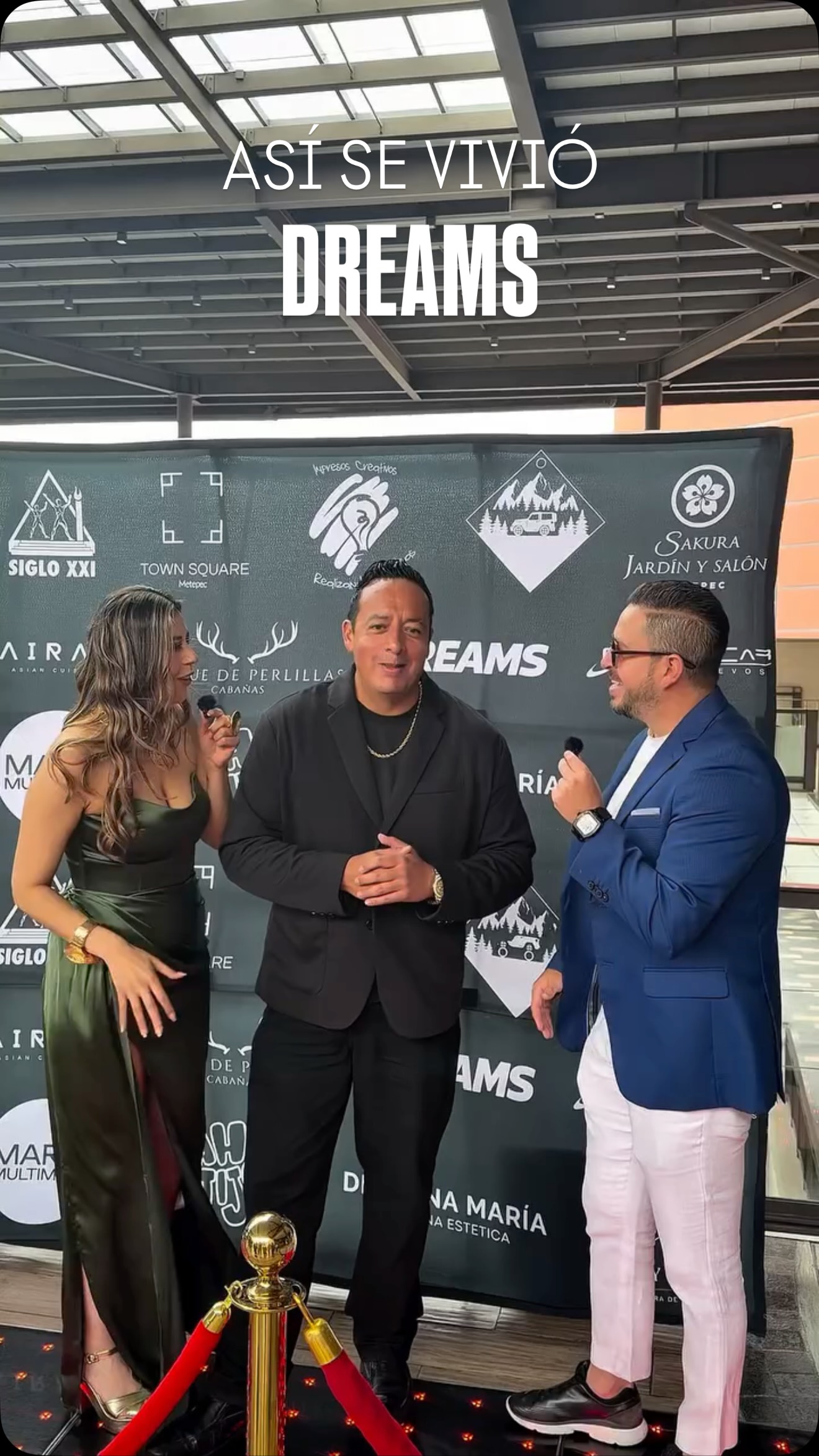 Dreams, donde los sueños comienzan. ✨
Muchas gracias por invitarnos y permitirnos ser parte de este increíble evento. Nos llena de orgullo compartir momentos que inspiran, conectan y hacen realidad grandes sueños.
¡Mucho éxito en todo lo que está por venir! ❤️🏆
📍 @townsquaremetepec
.
.
.
#enfoque #revistaenfoque #metepec #dreams