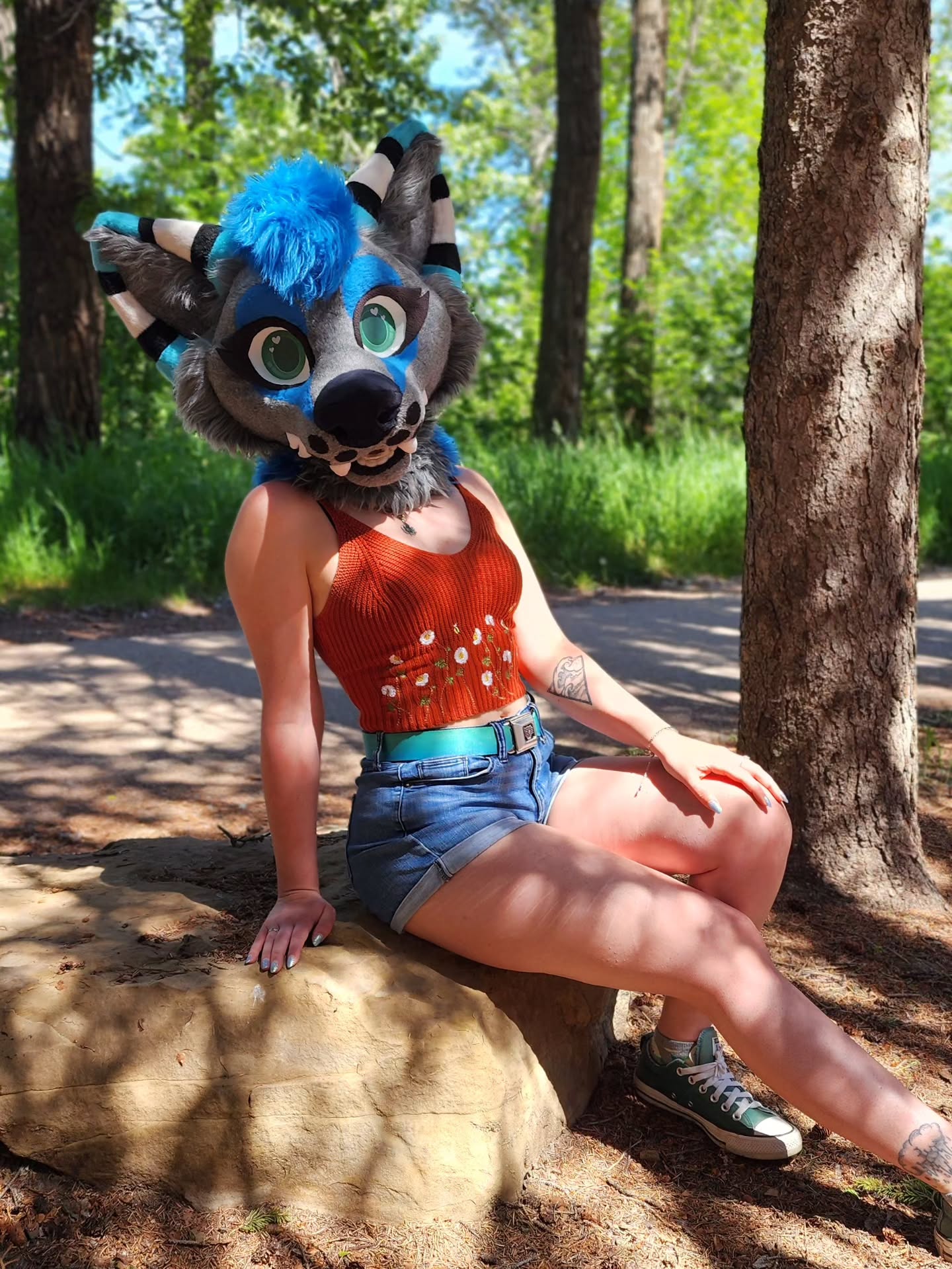 Sun, walkies, and friends keep me happy π«Ά
Thank you to everyone who came to the furmeet yesterday!! It was really nice meeting so many new faces and enjoying the good weather together :)
-
#furry #furmeet #furrygirl #furries #yyc