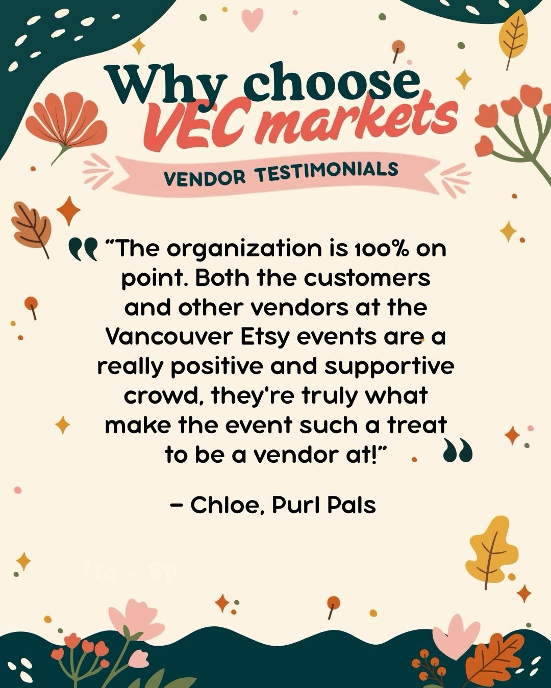 ✨ Our Fall Pop Up is Back at Robson Square Ice Rink ✨
September 26 · Robson Square Ice Rink · 800 Robson Street, Downtown Vancouver 📍
The longest day of the year is approaching - and while it may still feel too soon to think about fall and the holidays; this is the perfect time to start planning for the busiest selling season of the year.
⭐️ VENDOR APPLICATIONS NOW OPEN! See the applications for all the details!
⭐️ MINI MAKERS APPLICATIONS OPEN TOO: Got a young maker in your life? This one’s for them. Little hands, big dreams
Applications close Jun 30 — comment APPLY to get application link sent straight to your DMs! 💌
✨ More event details coming soon — stay tuned! 🌸