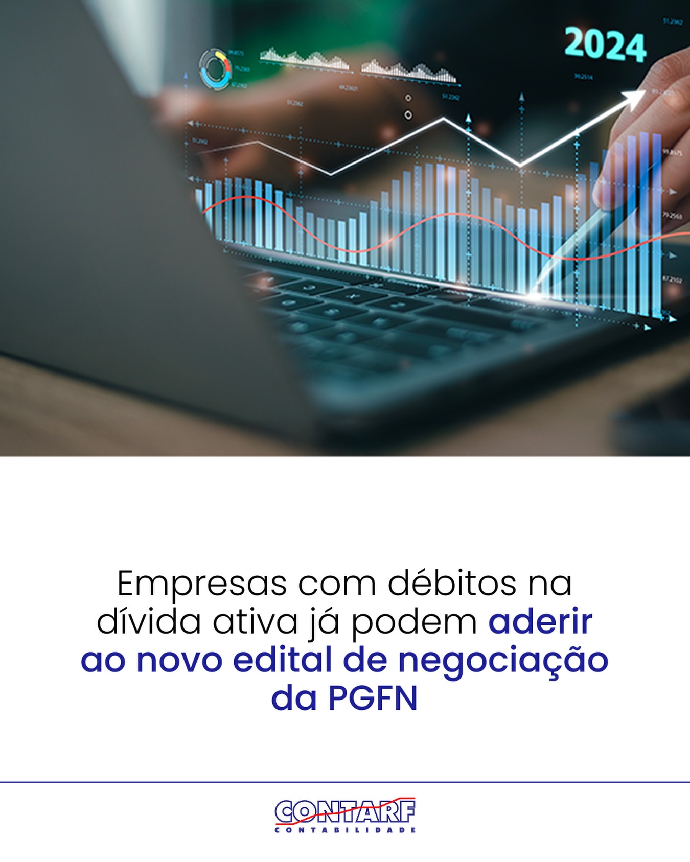 A PGFN publicou o Edital nº 6/2026 com novas condições para regularização de débitos inscritos em dívida ativa da União.
Entre as possibilidades previstas no edital estão:
* Parcelamento em até 133 vezes;
* Entrada reduzida em determinadas modalidades;
* Descontos sobre juros, multas e encargos legais, conforme critérios da PGFN.
O prazo para adesão segue até 30 de setembro de 2026.
Fonte: Tax Prático
Para mais informações, entre em contato com a nossa equipe:
📍 Torre Empresarial Iguatemi, salas 211, 212 e 213
📱 (85) 98849-3368 (WhatsApp)
📞 (85) 3278-3343 | (85) 3104-1669
#contarfcontabilidade #contador #contabilidade #receitafederal #TransaçãoTributária