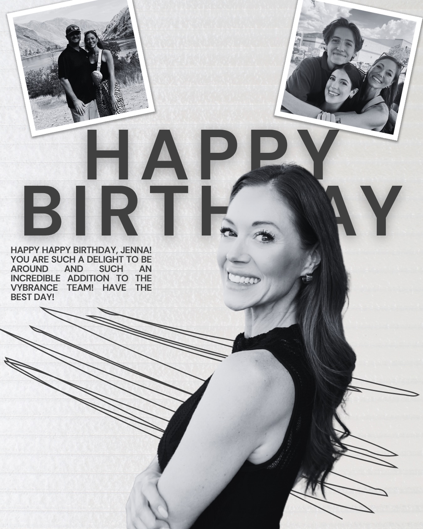 H A P P Y • B I R T H D A Y 🧁
Jenna, we hope you have the best day today and are celebrated accordingly, you deserve it! If you see Jenna today, please join us in wishing her the happiest of birthdays! 🎈🎉
#happybirthday #medspa