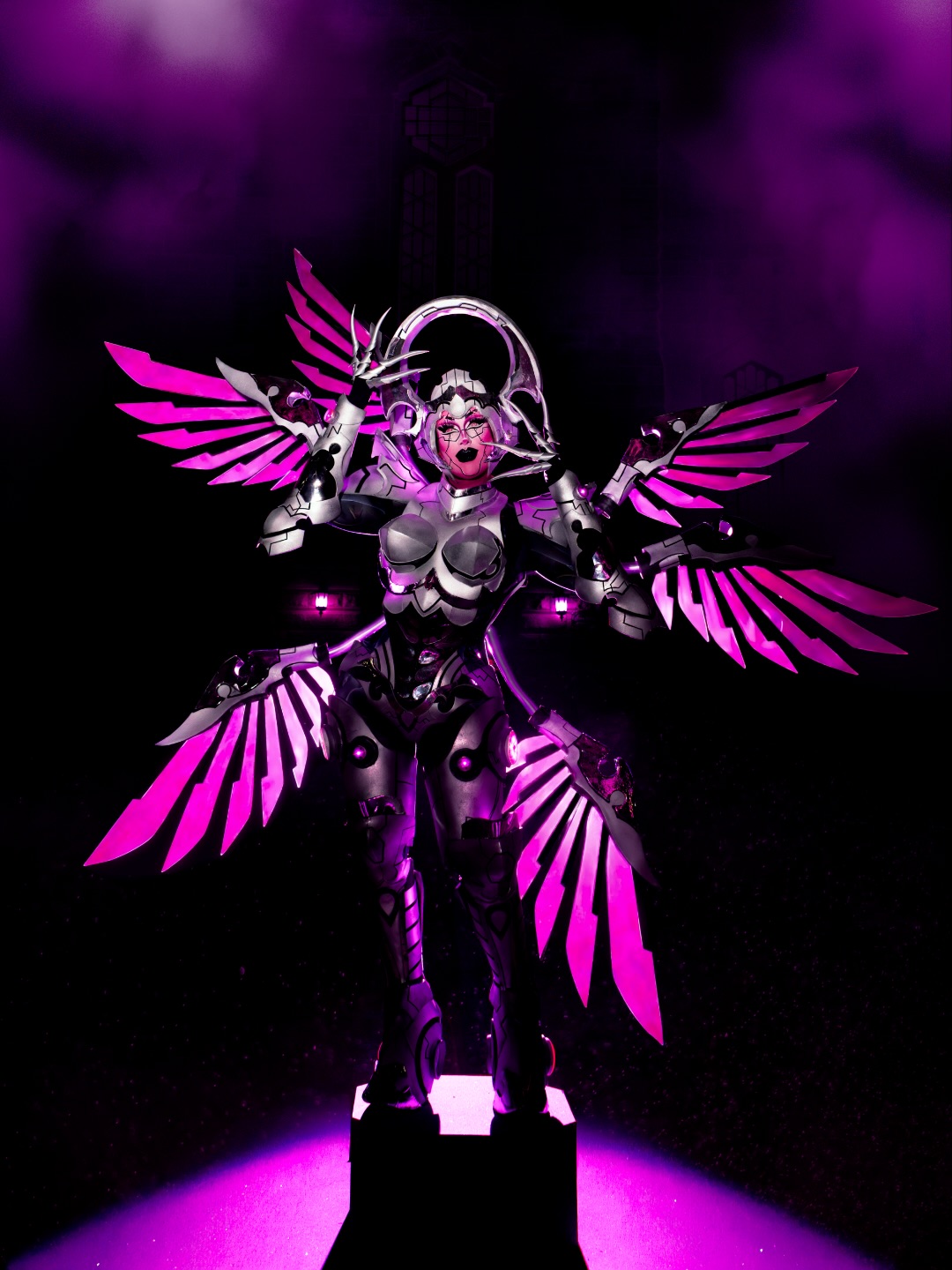 𝕳𝖊𝖆𝖛𝖊𝖓 𝖜𝖆𝖘𝖓’𝖙 𝖊𝖓𝖔𝖚𝖌𝖍 𝖙𝖔 𝖈𝖔𝖓𝖙𝖆𝖎𝖓 𝖙𝖍𝖎𝖘 𝖆𝖓𝖌𝖊𝖑 𝖔𝖋 𝖈𝖚𝖓𝖙.
Cunt’s outta the bag! I’m on Canada’s Drag Race All Stars!!!
My third time walking through those doors, but the first time I truly feel ready to show you the final evolution of who I am as an artist.
This look pays homage to my Greek roots and my training in Orthodox Byzantine iconography and painting through a futuristic interpretation of a seraphim angel.
It also reminded me of a weird moment from high school. I was painfully closeted, sitting at a psychic fair with my girlfriend at the time, when a psychic pulled me from the audience and proclaimed: “You!!! You are a queen! I see a queendom ahead of you, you’ve ruled in many past lives as one and so you shall in this life. I see enormous bright pink wings behind you, the energy is absolutely blinding! One day you’ll be like the likes of artists like… who’s that one, oh!! RuPaul.” I had no idea who RuPaul even was nor had I ever heard of a drag queen before, and I was absolutely mortified when I googled her.
And yet... here we are.
I couldn’t be more grateful to my family, friends, my love George and our creative studio IONIQO who pushed me to go beyond anything I’ve ever done, and helped bring these visions to life and prepared me the best I could to take on this third run.
My dear sewing assistant and bestie @jojormungandr who helped stay up day and night creating these looks that you will witness this season, JUST the two of us. We’ve worked tirelessly for what you’re about to witness over the next few weeks.
A special thank you to everyone who believed in me long before I believed in myself.
The wings are finally out.
And trust me, the world is not ready for what’s coming.
P.S. A very special announcement about the future lands tomorrow. 🪽✨
Queens of Canada’s Drag Race: All Stars is NOW STREAMING on WOW Presents Plus and Crave!
#CanadasDragRace: All Stars premieres Thursdays starting July 9:
🌍 @wowpresentsplus worldwide ex. Canada
🇨🇦 @cravecanada
Pictures by @george_kerasias @ioniqo.creative
Look by me and assisted by @jojormungandr