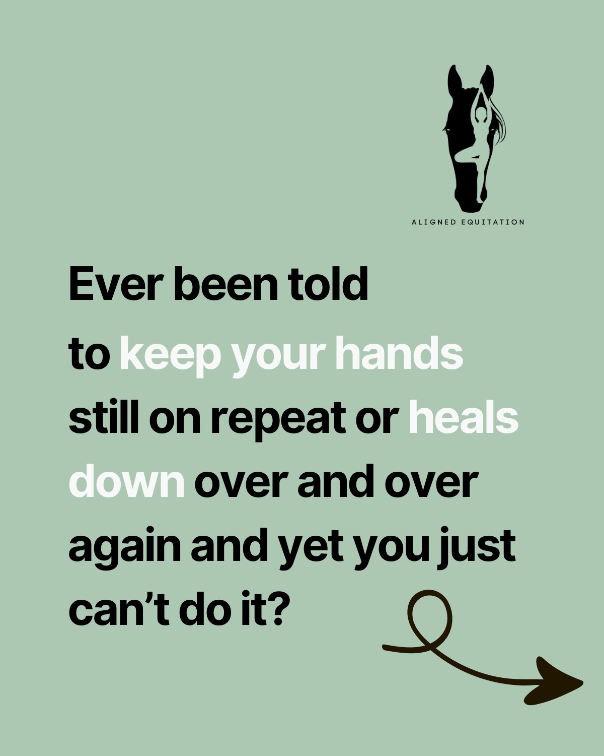 This comes up often as a coach….
….remember I have my online academy if you’re really stuck and I also coach 1-1s and rider analysis virtually so your location is not an issue if you need some guidance x