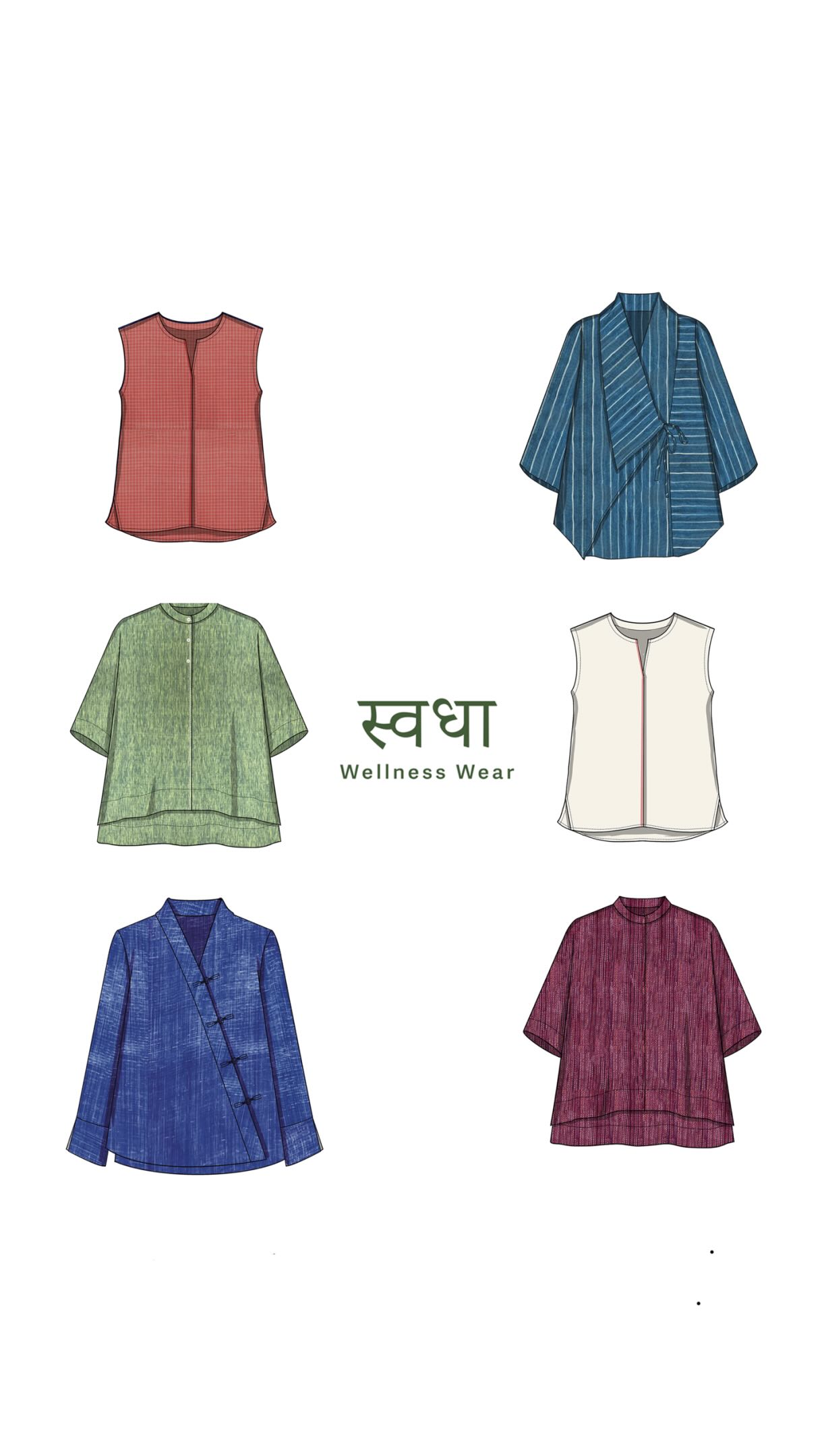 Woven for wellness - स्वधा
#khadiindia #khadiandwellness #khadiwear #wellnesswear #wellness