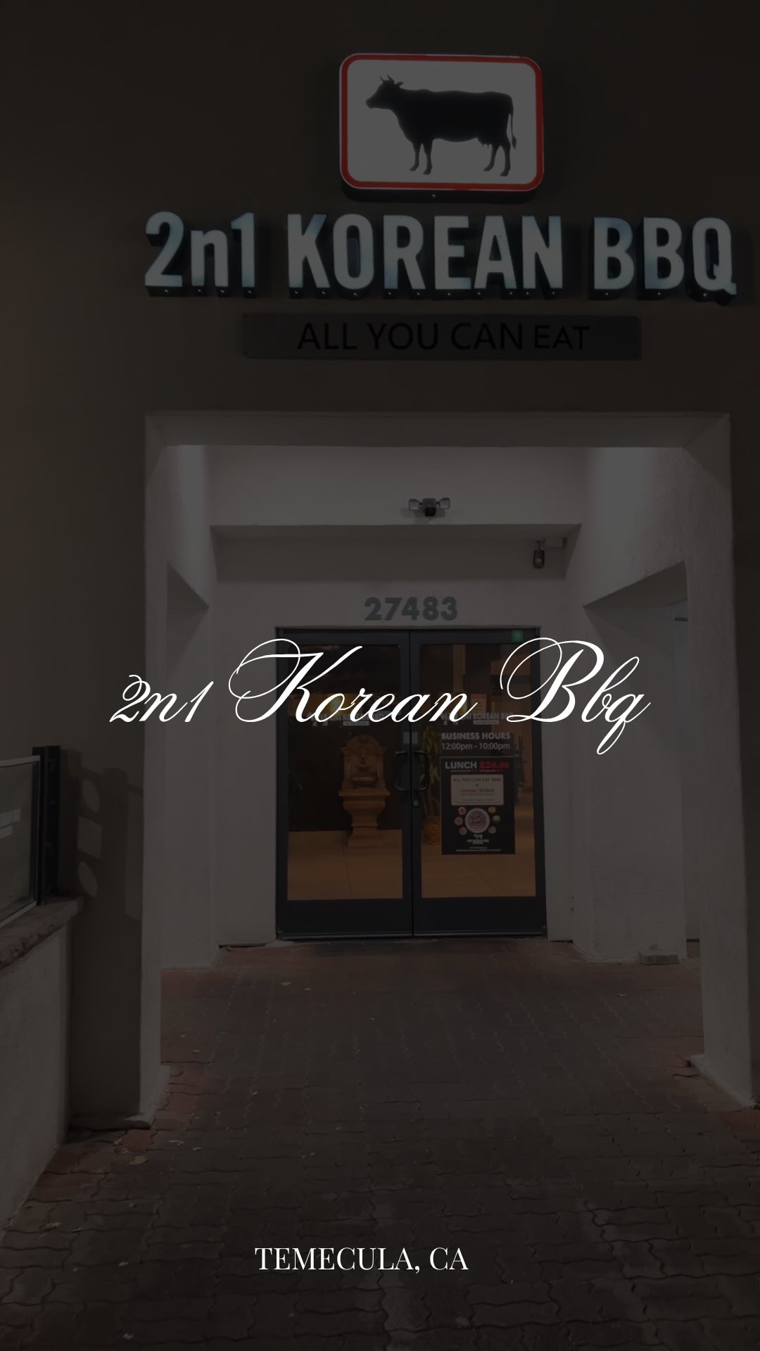 Your Friday dinner plans just got upgraded 🔥🥩
If you’re looking for Korean BBQ in Temecula Valley, this is one spot that keeps us coming back.
📍 2N1 Korean BBQ
Yes, it’s all-you-can-eat.
Yes, they have premium meat options.
And yes, the banchan alone might be worth the visit.
Our must-orders:
🥩 Brisket
🥩 LA Galbi
🥩 Garlic Pork Belly
And don’t sleep on the sides:
🌽 Corn Cheese
🥚 Steamed Egg
🌶️ Soondubu Soup
🥬 Aged Kimchi
🥗 Salad
🥞 Kimchi Pancakes
Pro tip: Ask them to change your grill throughout your meal. It makes a huge difference and keeps everything tasting fresh.
If you’re feeling adventurous, they also have:
🍶 Soju Cocktails
🍺 Soju Bombs
🍶 Sake
And yes… they even have robot servers 🤖
Whether you’re looking for a fun Friday night dinner, date night idea, family dinner spot, or your next Korean BBQ fix, this place definitely delivers.
Save this for later and send it to your Korean BBQ-loving friend.
❣️ Follow @catherinekimre for more local restaurants, hidden gems, things to do, and lifestyle content around Temecula Valley and Southern California.
#temecula #temecularestaurants #koreanbbq #kbbq #temeculavalley murrieta wildomar foodietemecula temeculafoodie aycekbbq datenightideas thingstodointemecula localfavorites hiddengems socalfoodie supportlocalrestaurants koreanfood temeculalifestyle restaurantrecommendations fridaynightplan
