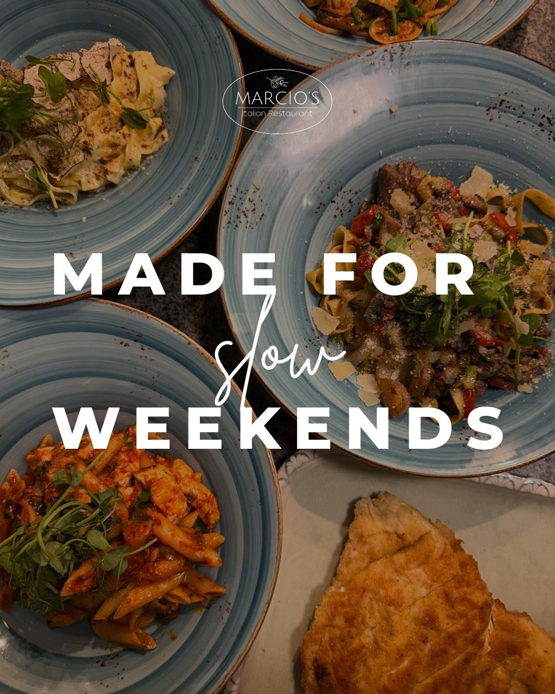 There’s something special about a slow weekend spent around the table. ❤️
The clink of wine glasses, the aroma of freshly prepared food drifting from the kitchen, warm conversation, and the simple joy of sharing great food with the people you love.
This weekend, leave the cooking to us and settle in for an afternoon or evening of authentic Italian hospitality. From freshly baked breads and homemade sauces to perfectly cooked pasta, seafood and steaks, every dish is prepared to order using quality ingredients and plenty of passion.
Whether you're celebrating something special or simply making time for each other, we'd love to welcome you.
🍷 Freshly prepared food
🍝 Authentic Italian flavours
❤️ Warm, relaxed atmosphere
✨ The perfect excuse to slow down and enjoy the moment
Join us this weekend - your table is waiting.
📍 Castle Road, Bedford
📞 07768 431715
📧 info@marciositalianrestaurant.co.uk
www.marciositalianrestaurant.co.uk
🍷🍝 Slow evenings, full hearts, unforgettable flavours. We can’t wait to welcome you at our Bedford restaurant! ❤️🇮🇹
#ItalianRestaurant #BedfordFood #WeekendDining #ItalianFood #SupportLocal