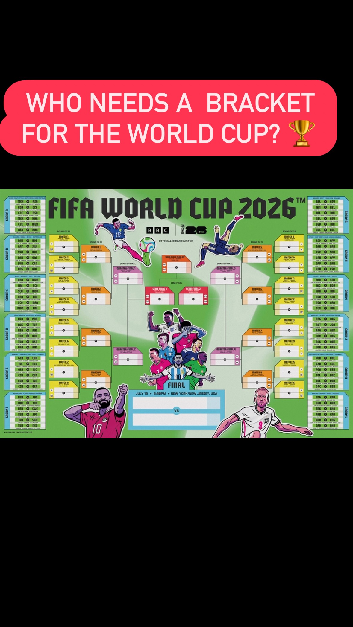 ⚽️ We are printing your World Cup bracket posters at Island Expressions!
⚽️ Printed ~22 x 30 inches on thick enhanced matte paper
⚽️ DM us to reserve yours today!
#Worldcup #fifaworldcup #danielisland #fifaworldcup2026 #charleston