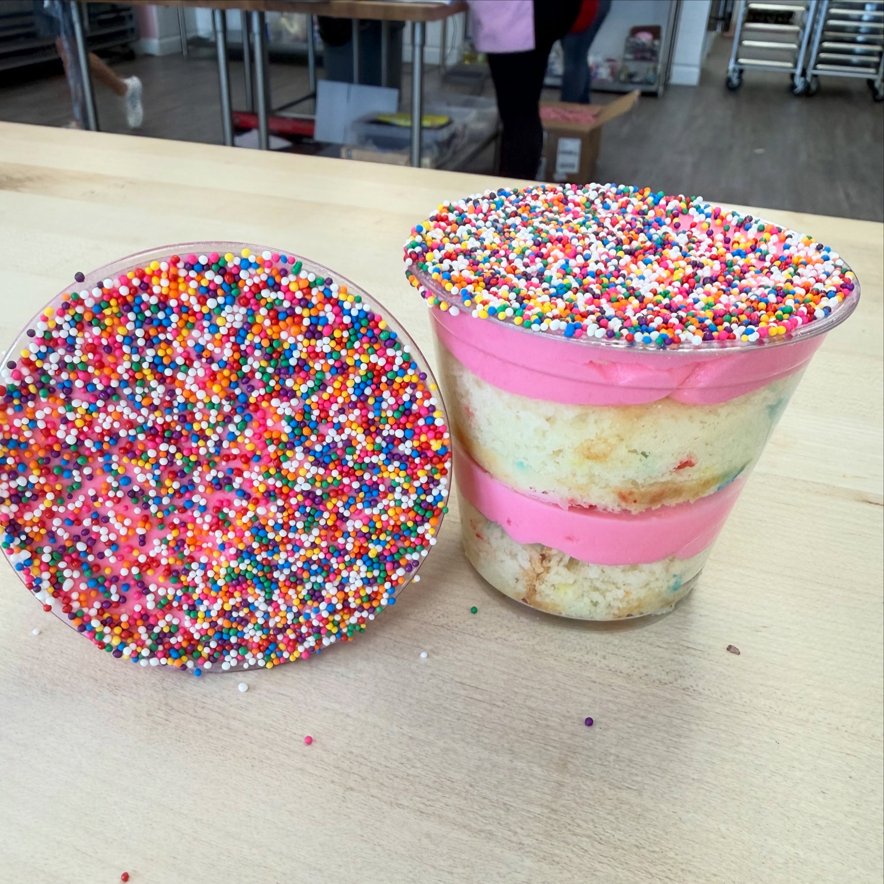 HAVE YOU HEARD?
🎉 GUESS WHAT JUST HIT THE SHOWCASE TODAY?! 🎉
Introducing our VIRAL DOT CAKES! 🌈✨
These adorable little cakes are bringing all the nostalgic fun—and the best part? They’re completely GLUTEN FREE, SUGAR FREE, and LOW CARB! 🙌
We start with our soft and fluffy Funfetti cake, fill it with a light and creamy whipped vanilla buttercream, then finish it off with colorful mini dot sprinkles for that classic viral look everyone is loving right now!
Sweet, fun, colorful, and allergy-friendly? Yes, please! 😍
Available now in our display case, but they won’t last long! Stop by and grab one before they’re gone! 🎂🌈✨
#GlutenFreeDesserts #SugarFreeTreats #LowCarbDesserts