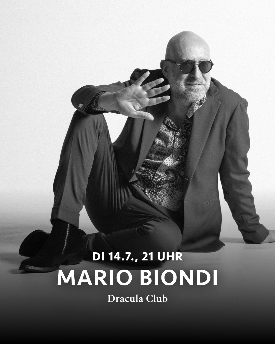@mariobiondiofficial @festivaldajazz @stmoritz July 14, 2026 at the Dracula Club.
Info & tickets
www.festivaldajazz.ch