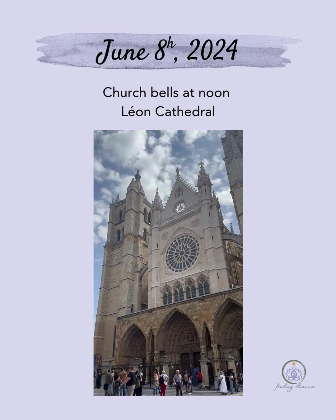 One of my favorite things when I'm in Europe is the church bells.
#CaminoExperiences #ChurchBells #CaminodeSantiago #FollowMe #findingdharma