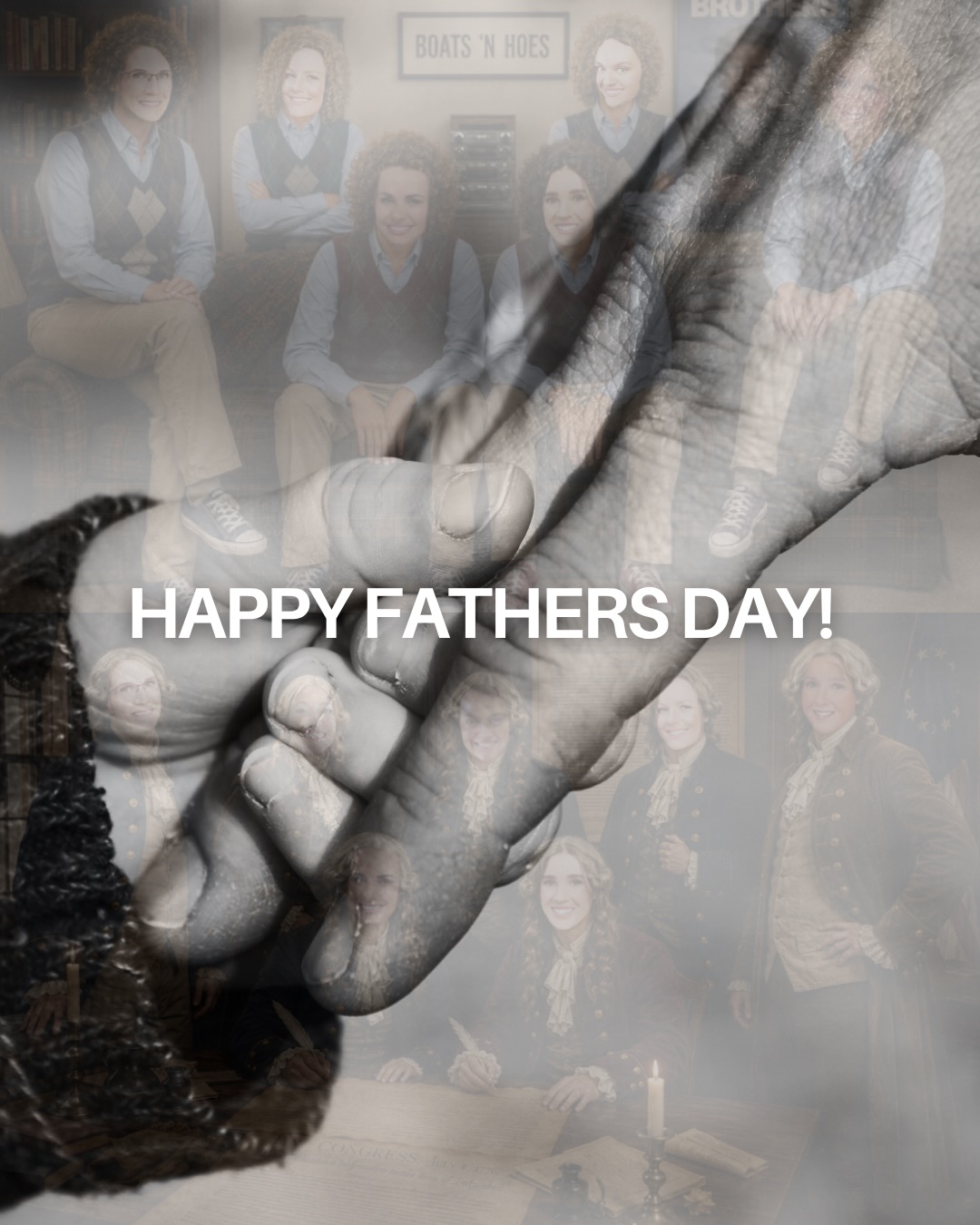 HAPPY FATHERS DAY!!
To all the dads out there holding it together with dad jokes and pure love. 🤍
Swipe for a very accurate representation of the fathers of Vybrance… somewhere between America’s founding fathers and Step Brothers. 🤷🏻♀️😅
Thanks for always showing up for your families, fixing things we definitely could’ve fixed yourselves, and pretending you don’t want skincare advice while secretly using your wife’s products anyway.
#fathersday #medspa #medspahumor #foundingfathers