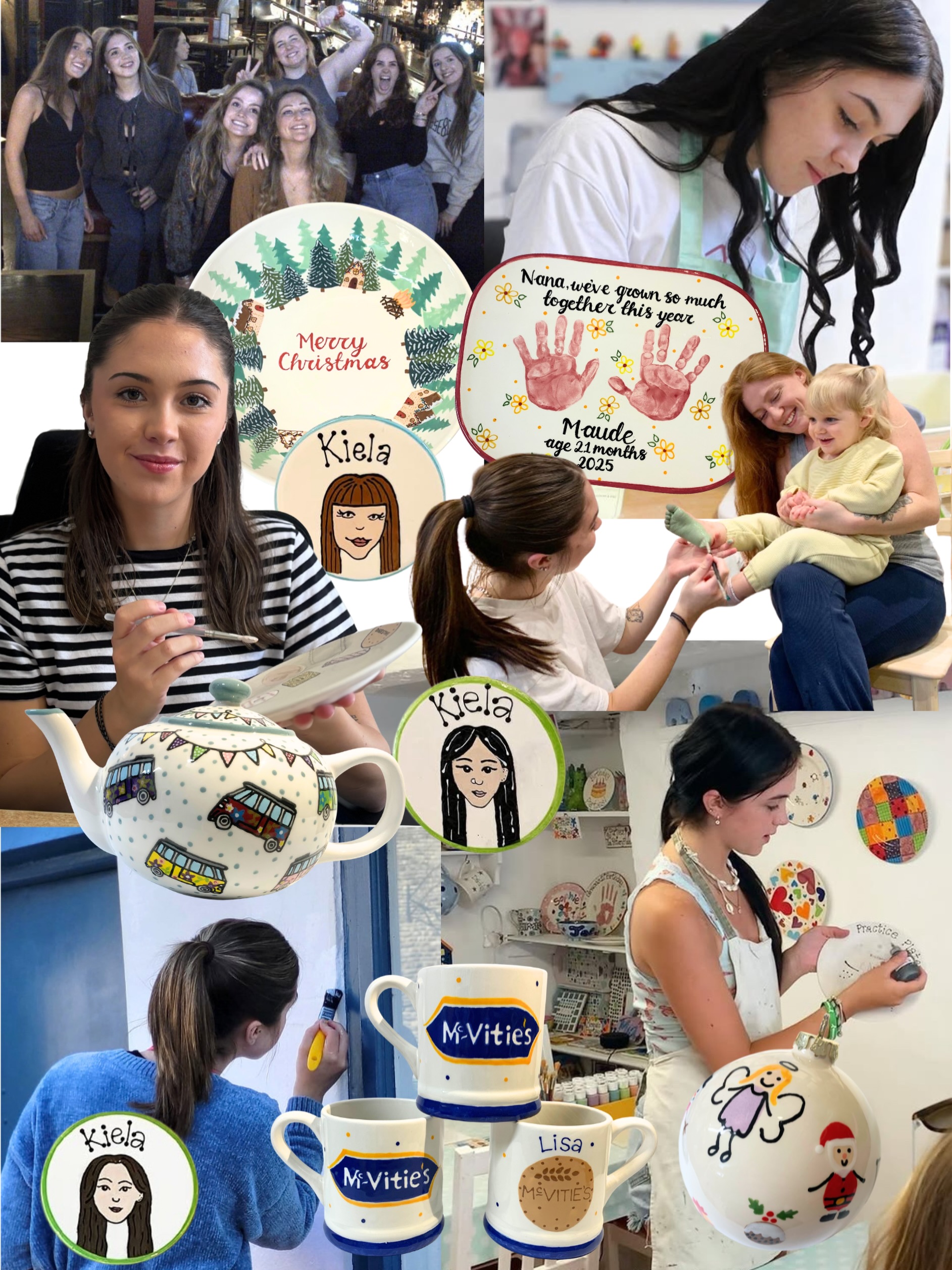 Last week we said goodbye to our wonderful Kiela. She started with us as our Saturday girl when she was 16, and over the last 5 years she’s climbed the ranks to lead artist. We’ve seen her grow so so many ways and she’s has taken on her fair share of fun (and challenging) commissions which she nailed every time.
We’re sad to see her go but wish her all the best with her future endeavours ❤️
