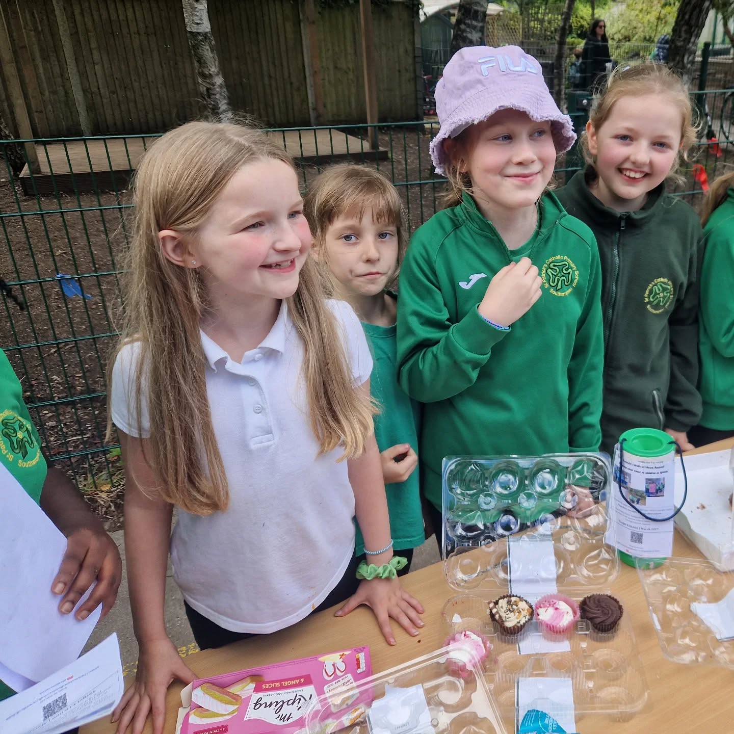 Today we raised over £300 for our 'Wells of Hope' appeal by holding a cake sale. The Mini Vinnies thank our school community for their support.