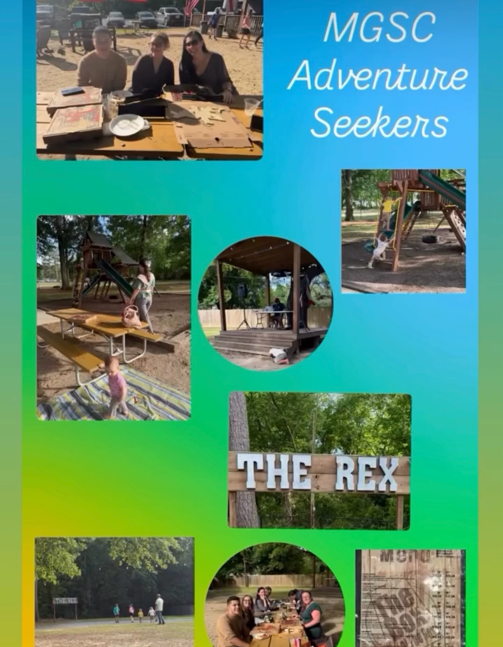 MGSC Craft Group
Family Gathering at The Rex ๐
Join the MGSC Adventure Seekers for these family-friendly events this summer:
๐๏ธ June 20 - Walk & Picnic
๐๏ธ July 25 - Splash Pad & Picnic
๐๏ธ August 22 - Tennis Courts & Picnic
Contact the Maxwell-Gunter Spousesโ Club (MGSC) for details at www.maxwellgunterspousesclub.com/contact-us