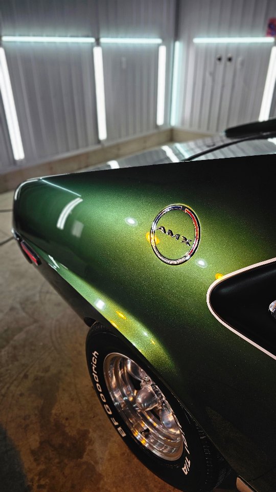 By the way.
I don't care what you think....but if your not chopping down a restored painted car(or any car) with a rotary and wool first, you're leaving a lot on the table.
We chase clarity, were not a "better than what it was," mentality kind of shop.