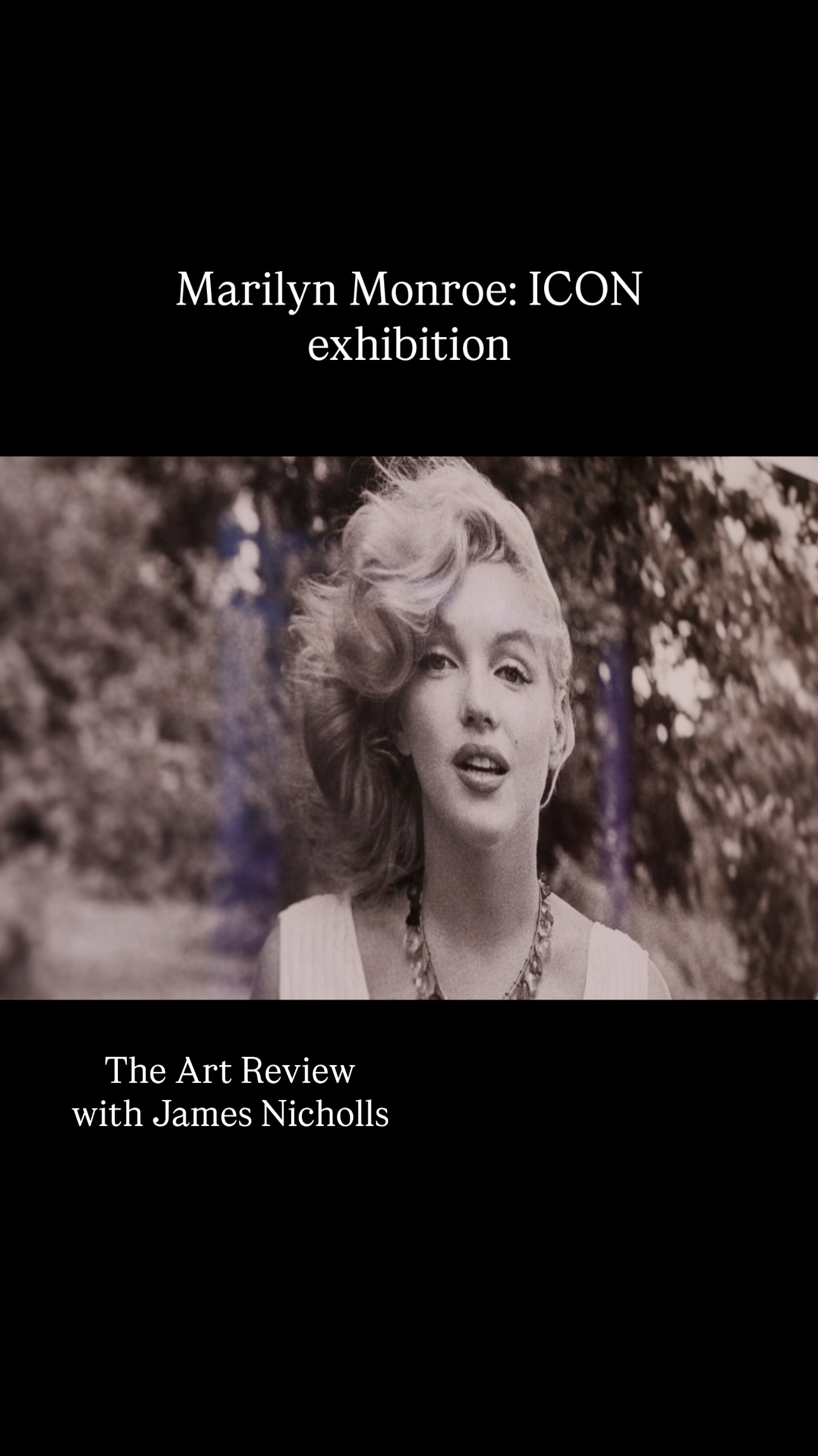 ✨ WHY DOES MARILYN STILL MATTER? ✨
Marilyn Monroe continues to captivate and inspire generations around the world. More than six decades after her passing, she remains as relevant today as ever.
In this segment from an exclusive interview for The Art Review, Carrie Kania, Creative Director of Iconic Images Gallery, reveals the vision behind the 'Marilyn Monroe: ICON' exhibition, bringing together works by some of the most celebrated photographers and artists associated with the legendary star.
An outstanding tribute to an enduring global icon.
📍 Marilyn Monroe: ICON ⭐️ ⭐️ ⭐️ ⭐️ ⭐️
Iconic Images Gallery
16 Waterloo Place, London
Until 4 July
@iconicimagesgallery @james_nicholls_art
'#MarilynMonroe #Marilyn100 #IconicImages #MM100 #LondonArt Photography