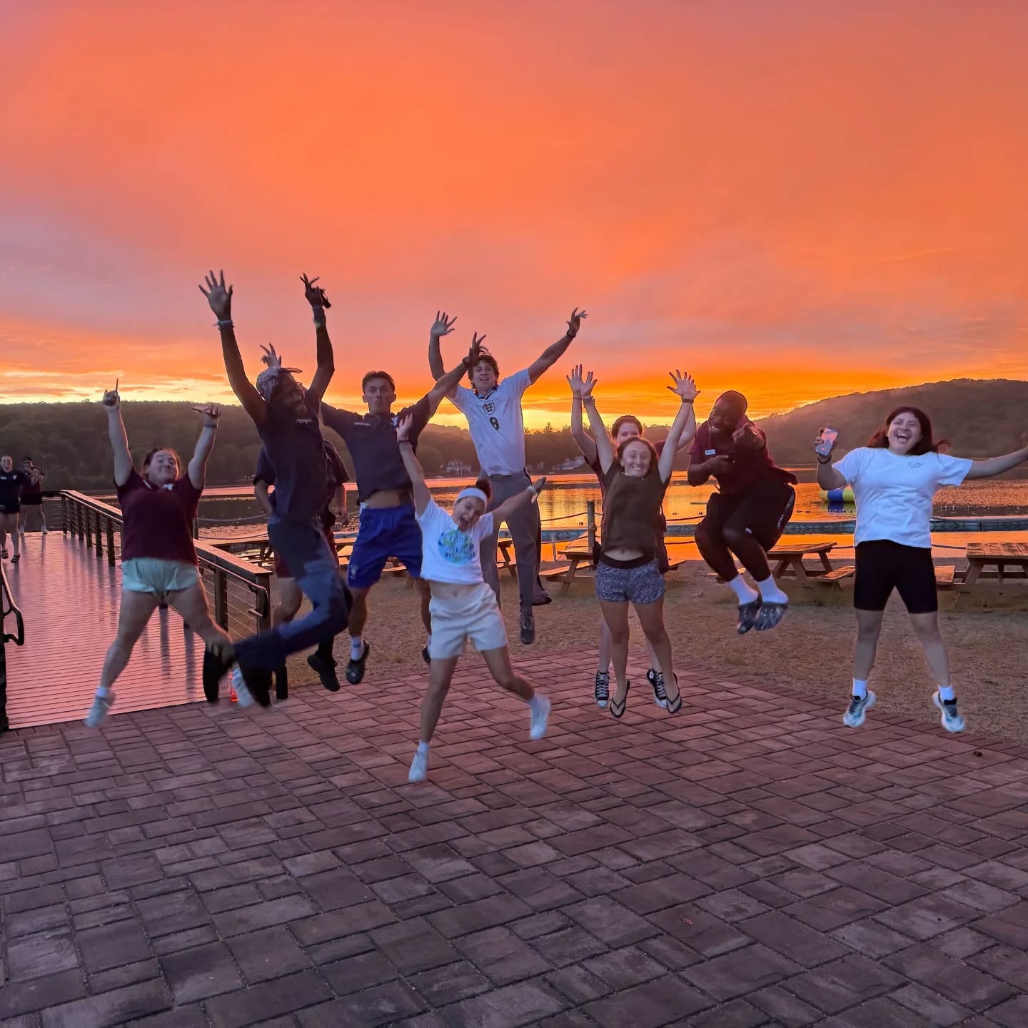 We are super excited to welcome our first group of internationals tonight!!! 💥🌄