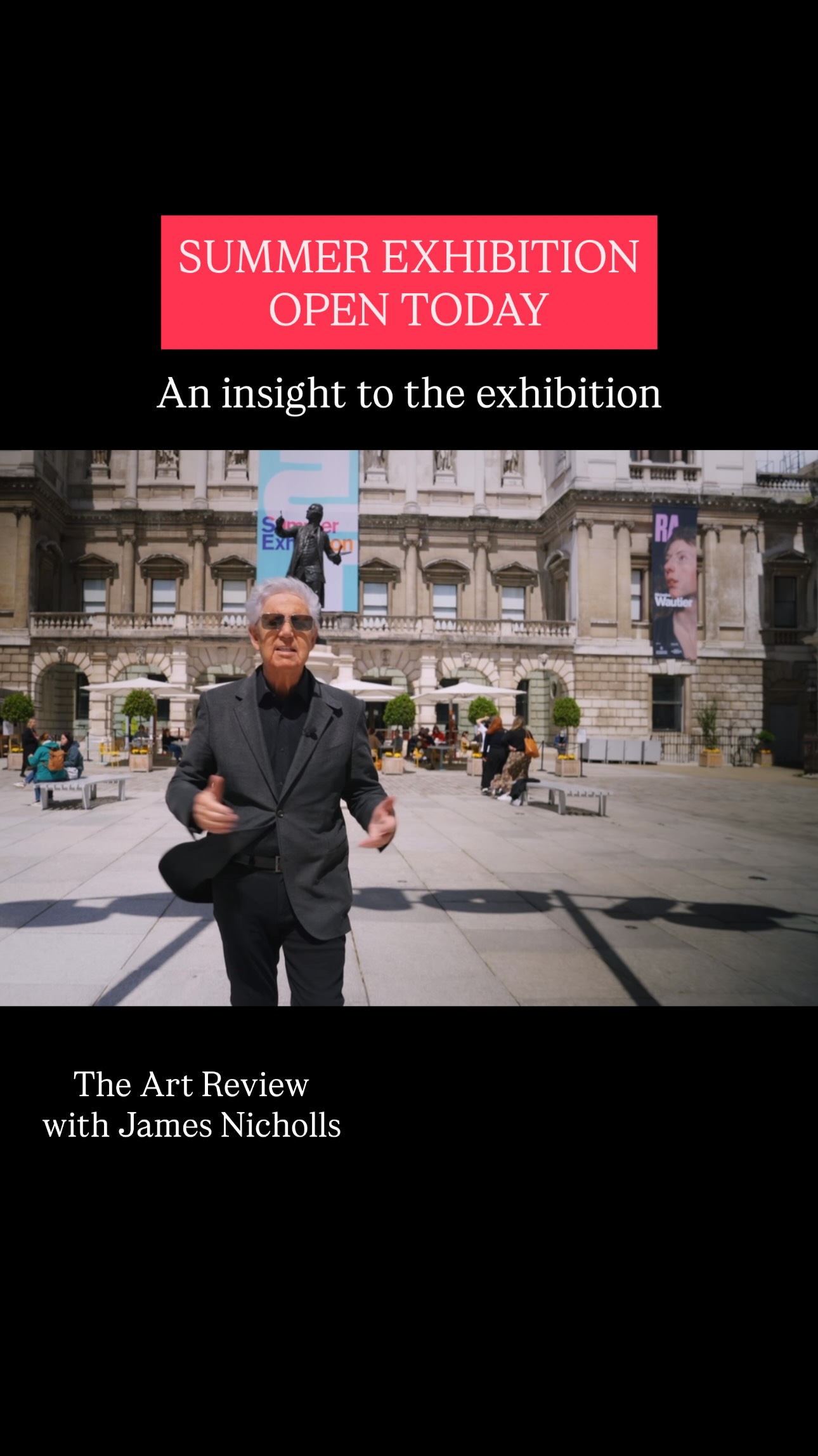 The Summer Exhibition opens to the public today.
In this reel, Sinta Tantra, Managing Curator, provides an overview of this year's Summer Exhibition at the Royal Academy of Arts @royalacademyarts @sintatantra
#SummerExhibition #RoyalAcademy